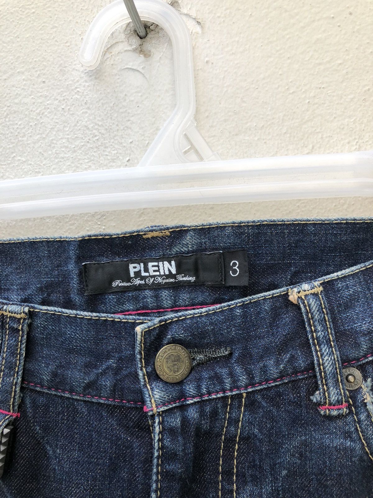 Roen Roen X Plein Made in Japan Distressed Denim Jeans Size US 32 / EU 48 - 8 Thumbnail
