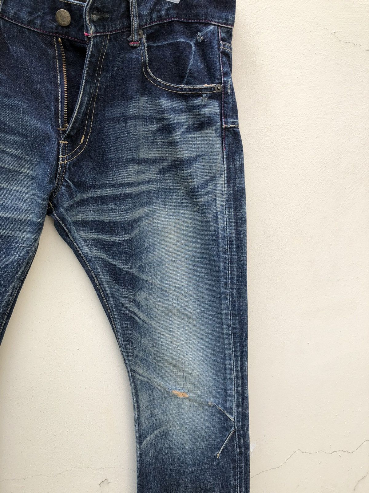 Roen Roen X Plein Made in Japan Distressed Denim Jeans Size US 32 / EU 48 - 12 Thumbnail