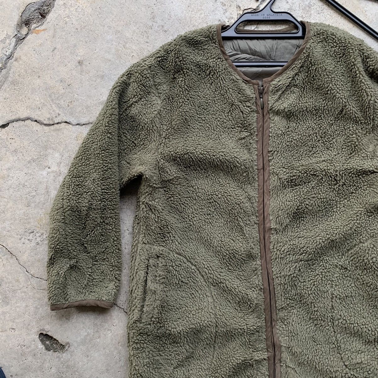 Japanese Brand × Vintage Faux fur zipper long light jacket Size L / US 10 / IT 46 - 3 Thumbnail