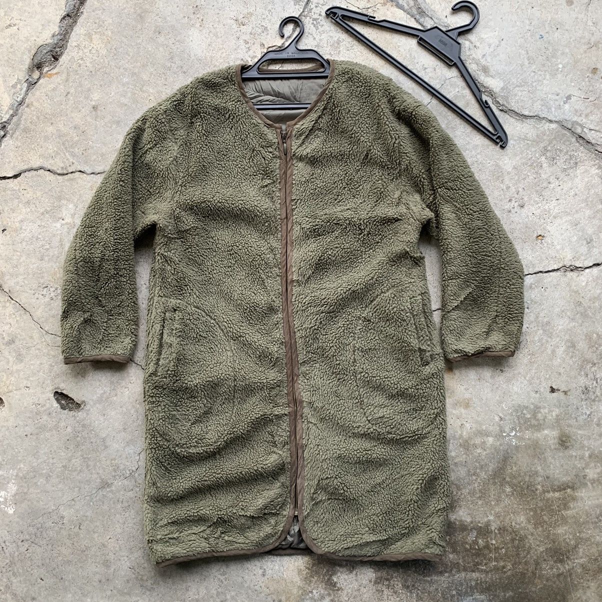 Japanese Brand × Vintage Faux fur zipper long light jacket Size L / US 10 / IT 46 - 5 Thumbnail