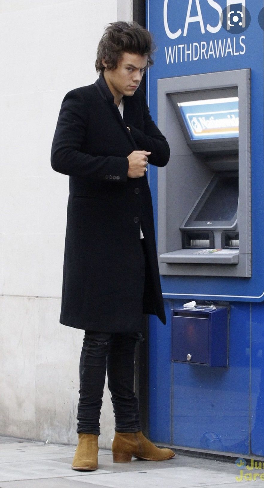 Hedi Slimane × Saint Laurent Paris Saint Laurent Hedi Cashmere Coat FW/16 Size US S / EU 44-46 / 1 - 8 Thumbnail