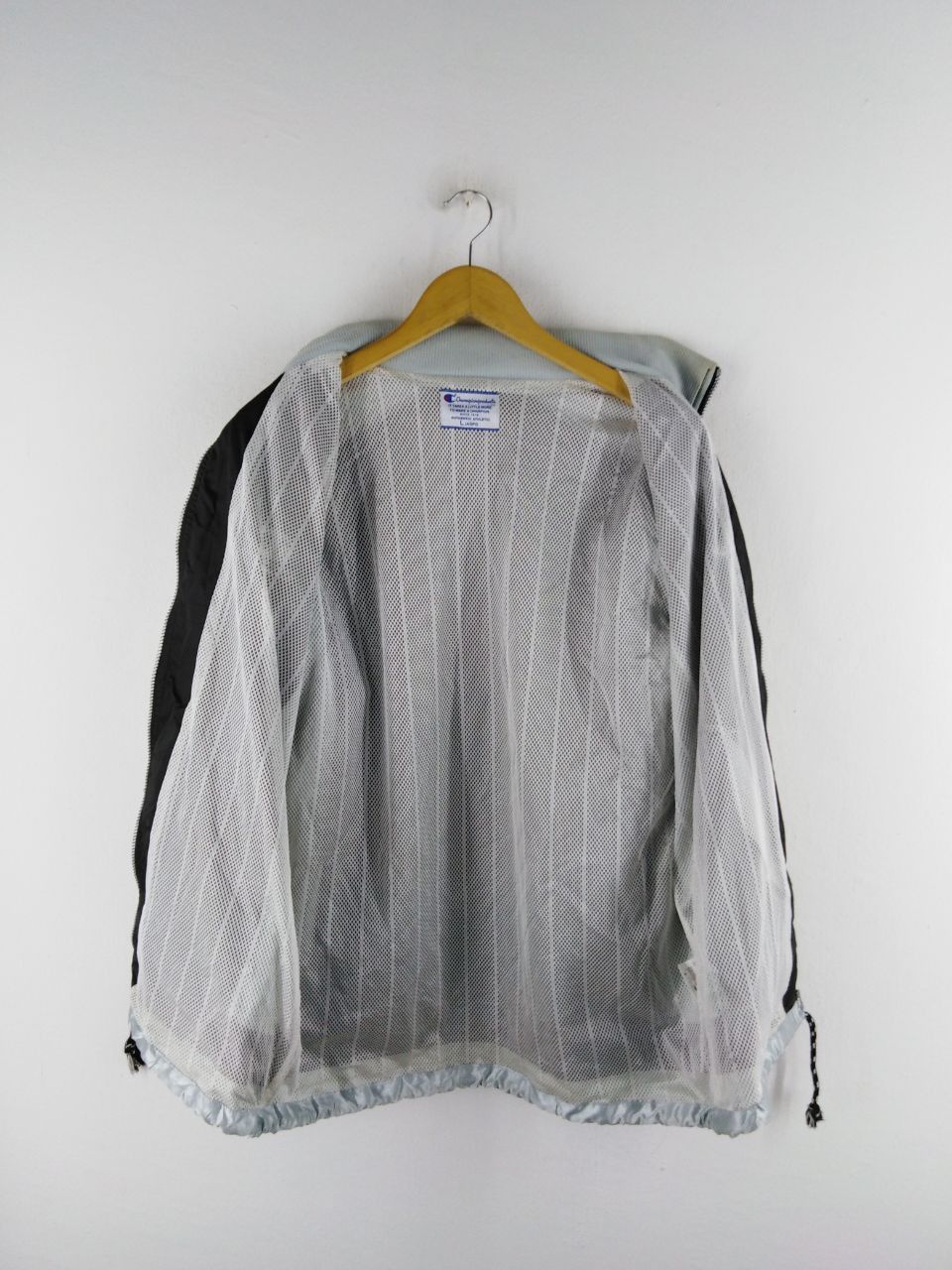 Champion × Other × Vintage VINTAGE CHAMPION WINDBREAKER BLACK JACKET Size US L / EU 52-54 / 3 - 3 Thumbnail