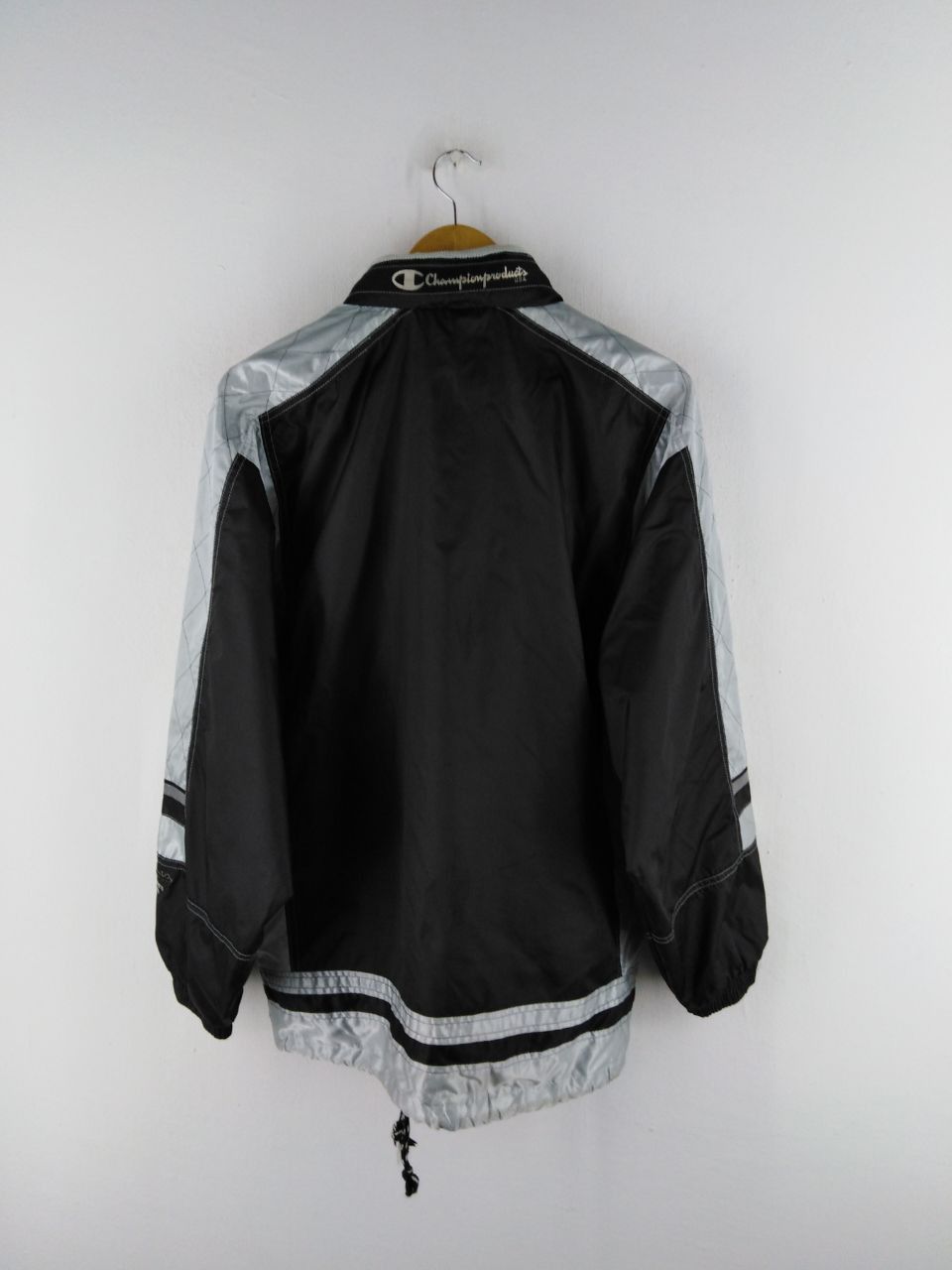 Champion × Other × Vintage VINTAGE CHAMPION WINDBREAKER BLACK JACKET Size US L / EU 52-54 / 3 - 7 Thumbnail