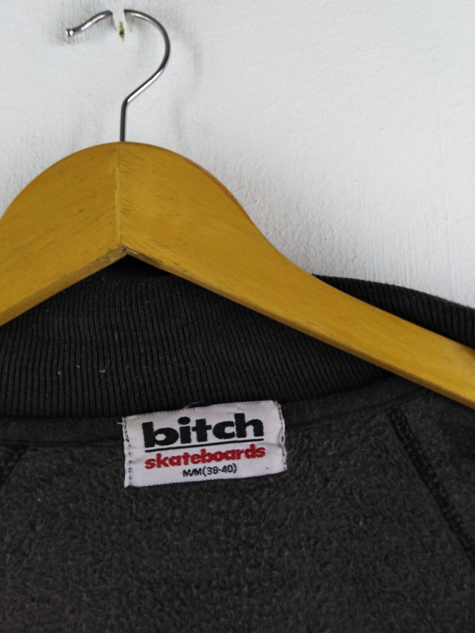 Vintage BITCH SKATEBOARD LIGHT JACKET HOODED Size US M / EU 48-50 / 2 - 2 Thumbnail