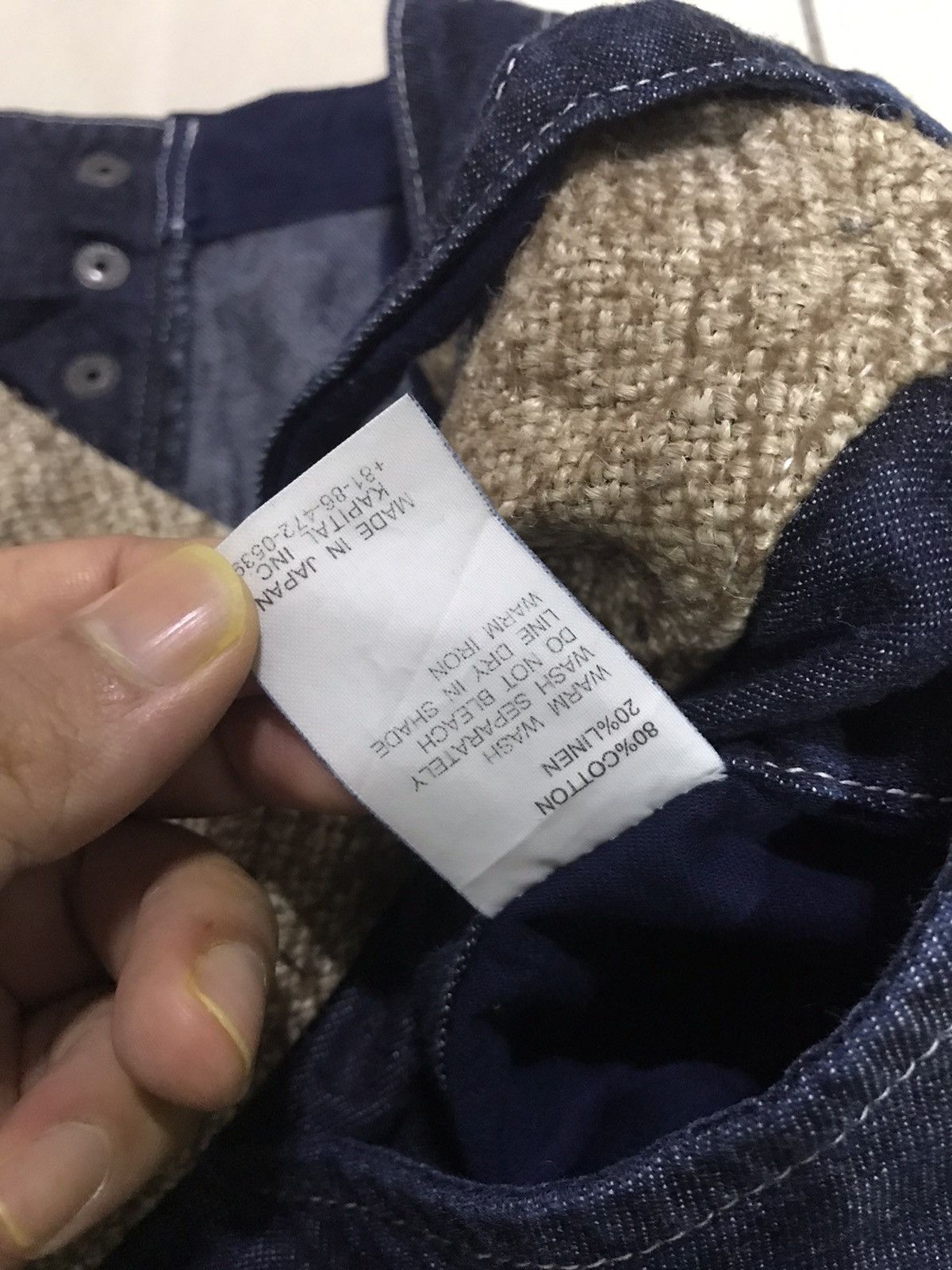 Japanese Brand × Kapital Very Rare Design Kapital Denim Japanese Brand Size US 28 / EU 44 - 8 Thumbnail