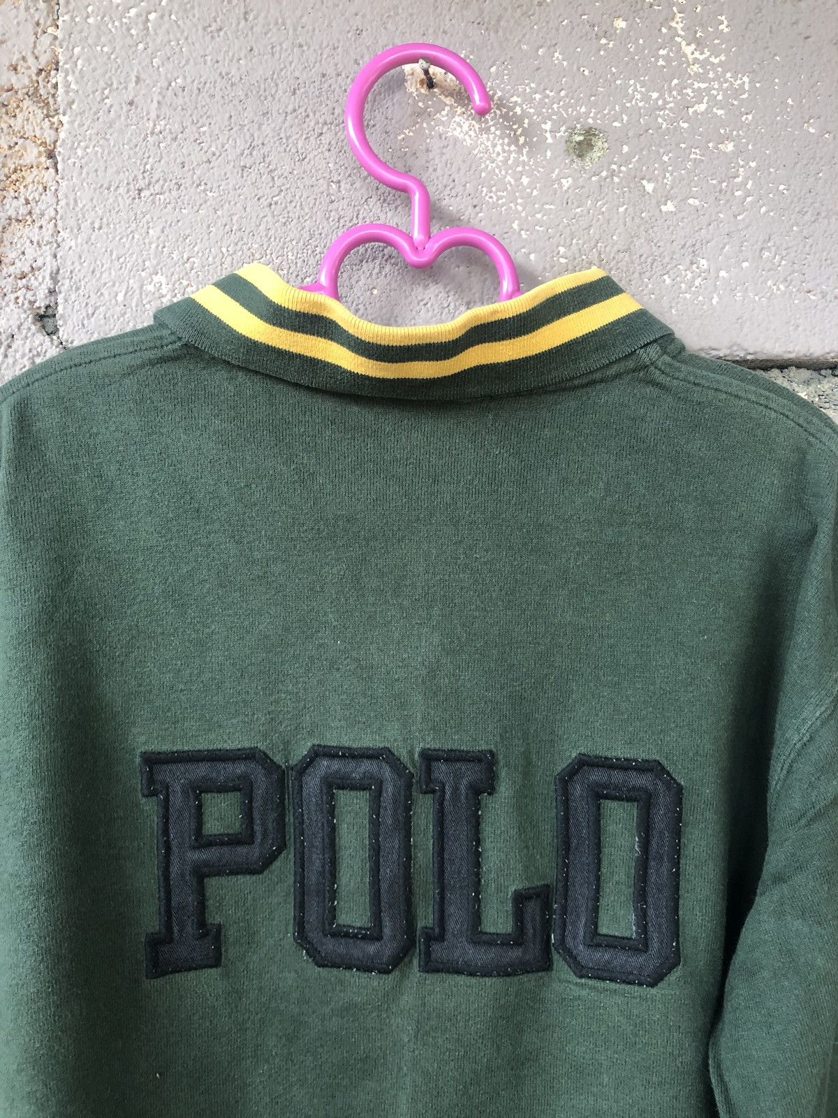 Polo Ralph Lauren Rare Vintage Polo Ralph Lauren Big Spell Out Shirt Size US S / EU 44-46 / 1 - 2 Thumbnail