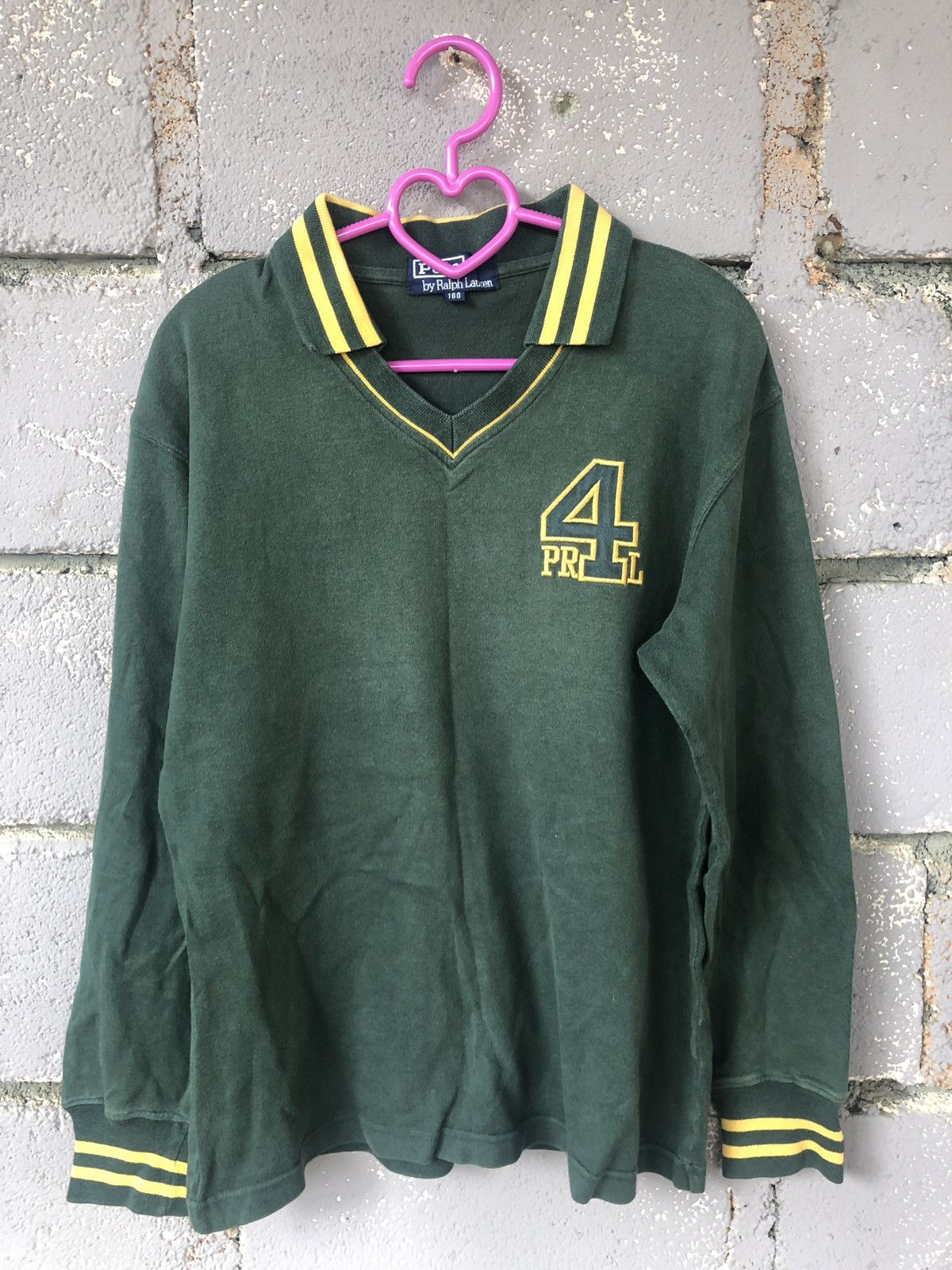 Polo Ralph Lauren Rare Vintage Polo Ralph Lauren Big Spell Out Shirt Size US S / EU 44-46 / 1 - 3 Thumbnail