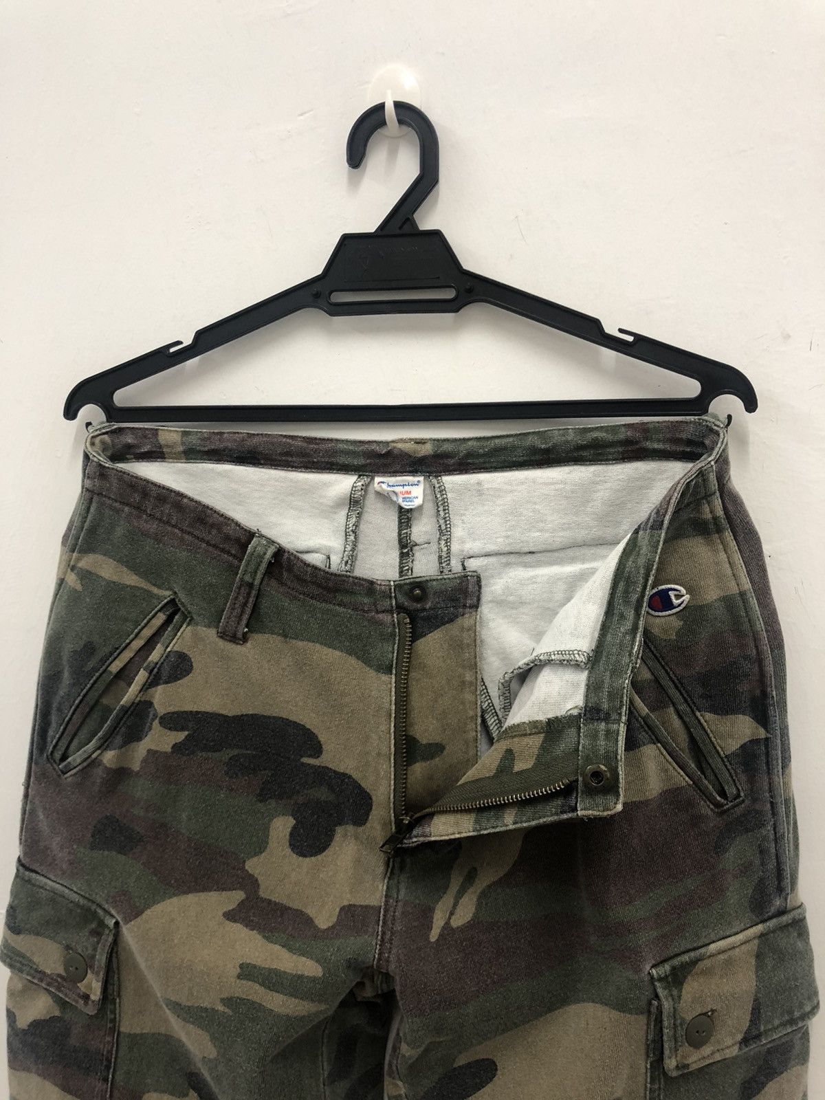 Champion Rare CHAMPION Camo Cargo Tactical Utility Pocket Pant Size US 30 / EU 46 - 5 Thumbnail
