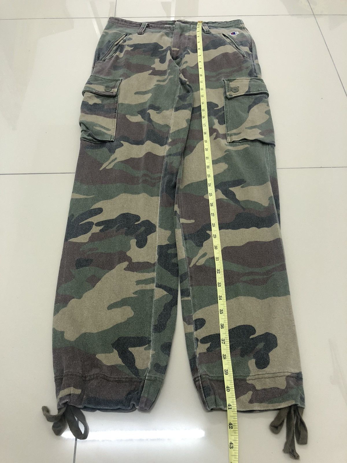 Champion Rare CHAMPION Camo Cargo Tactical Utility Pocket Pant Size US 30 / EU 46 - 10 Thumbnail