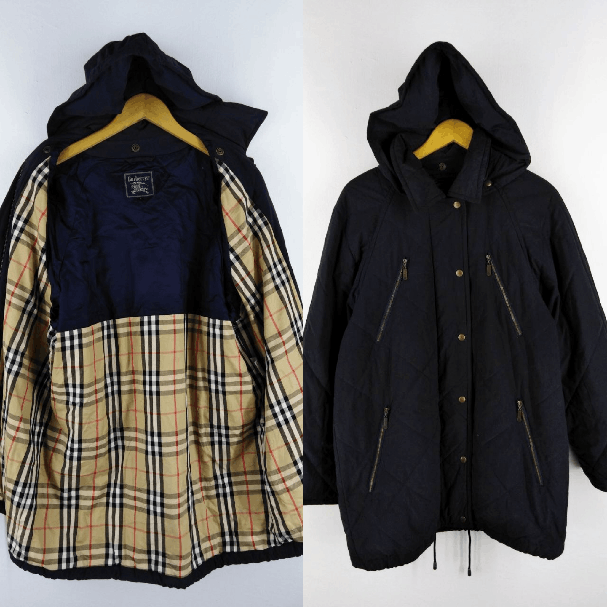BURBERRYS PUFFER PARKAS