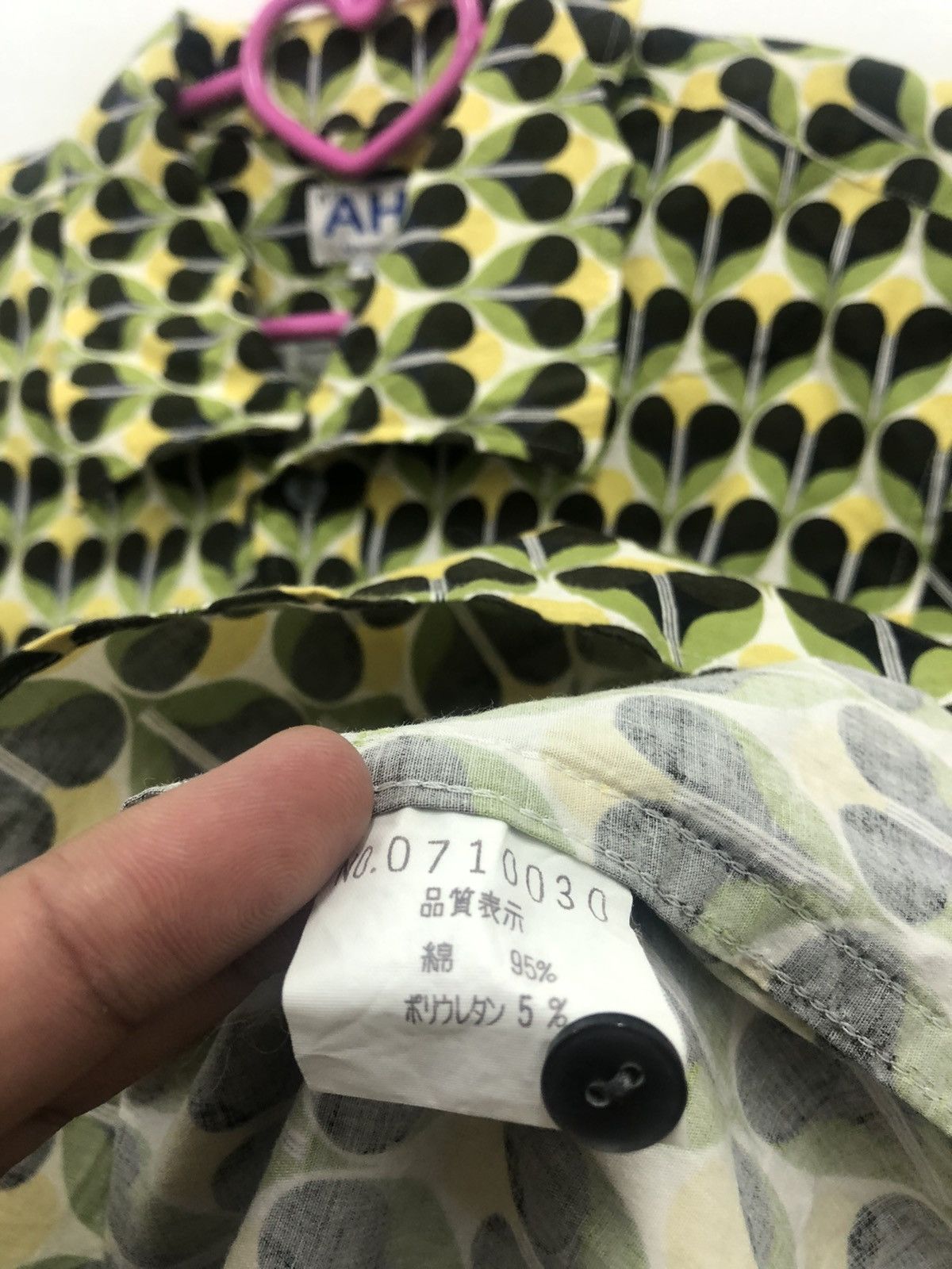 ABAHOUSE Rare Vintage ABAHOUSE Japan Abstract Pop Art Shirt Size US M / EU 48-50 / 2 - 5 Thumbnail