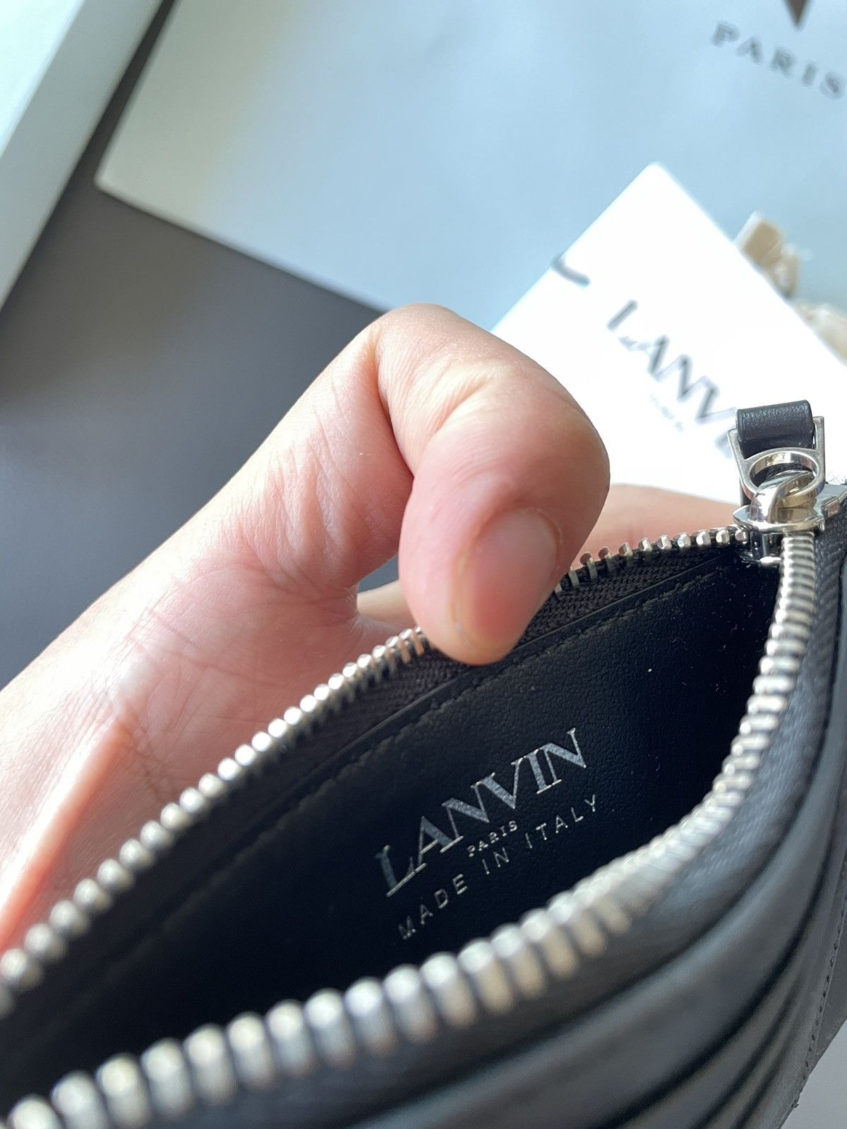 Lanvin Limited Edition Runway Brand New Lanvin Cardholder Wallet Size ONE SIZE - 13 Thumbnail