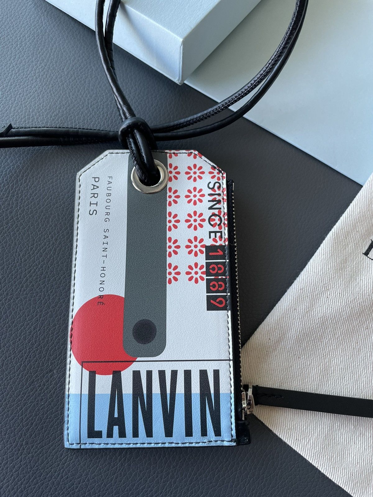 Lanvin Limited Edition Runway Brand New Lanvin Cardholder Wallet Size ONE SIZE - 16 Thumbnail