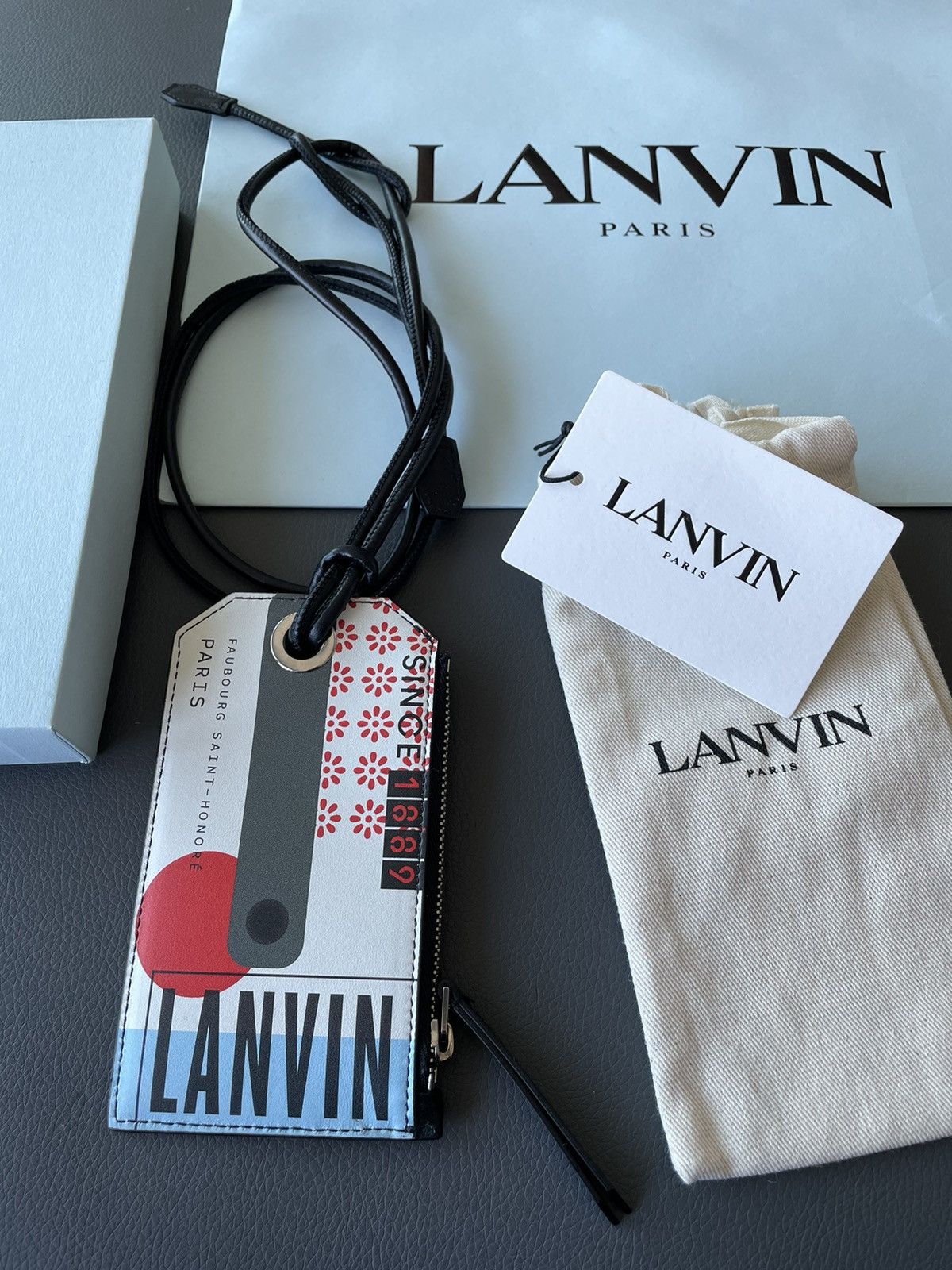 Lanvin Limited Edition Runway Brand New Lanvin Cardholder Wallet Size ONE SIZE - 3 Thumbnail