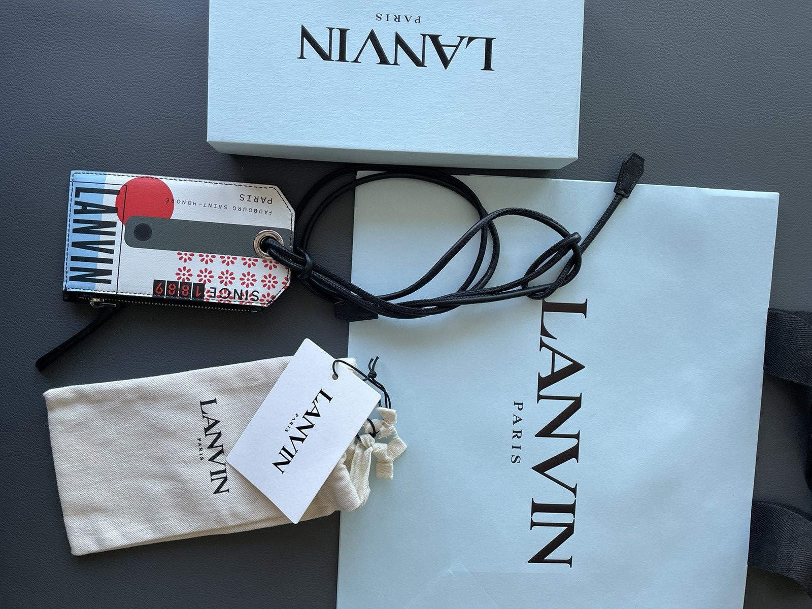 Lanvin Limited Edition Runway Brand New Lanvin Cardholder Wallet Size ONE SIZE - 11 Thumbnail