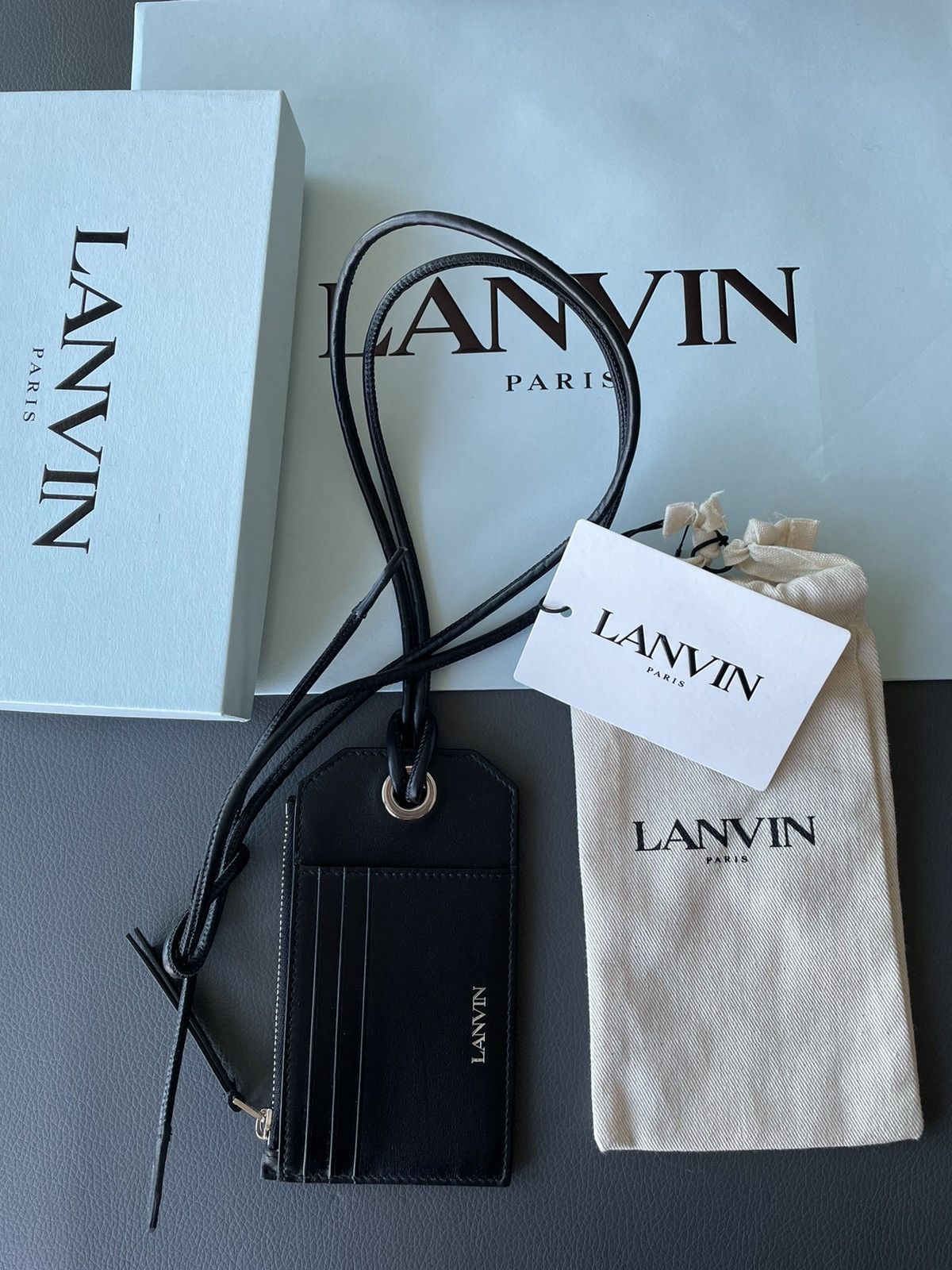 Lanvin Limited Edition Runway Brand New Lanvin Cardholder Wallet Size ONE SIZE - 14 Thumbnail