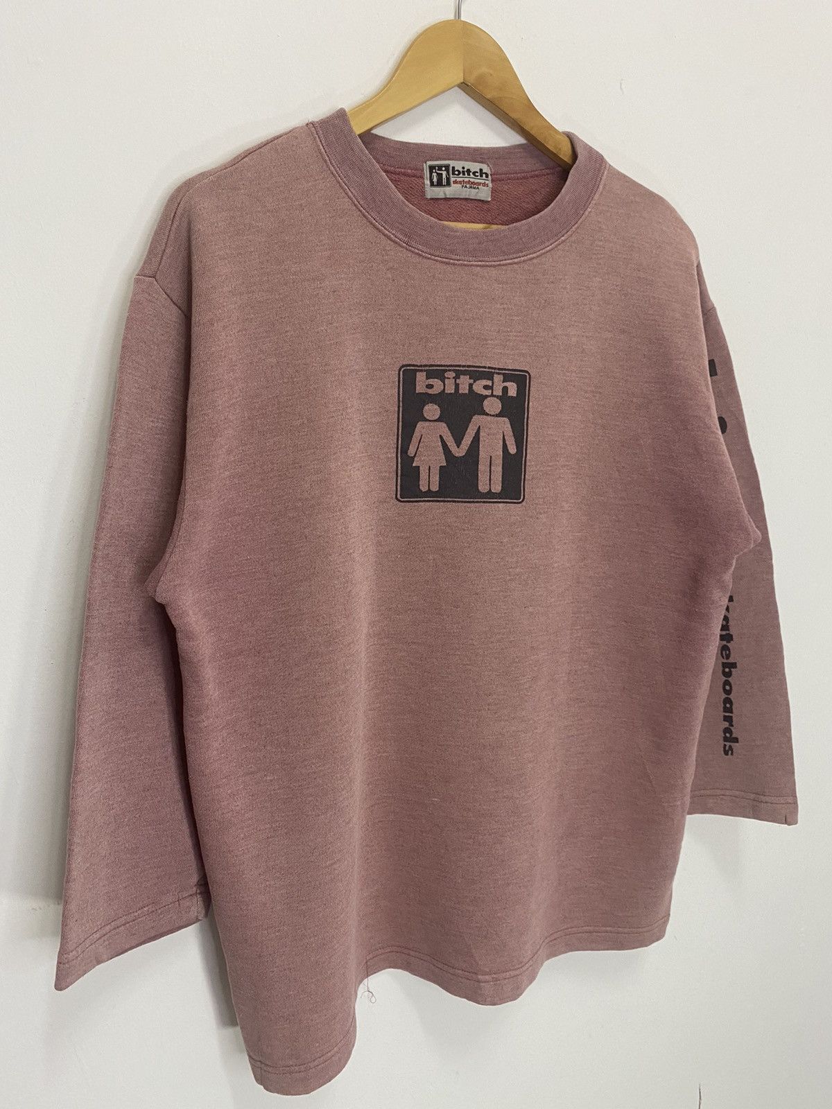 Girl Skateboards Vintage Bitch Skateboard Big Logo Sweatshirt Size US M / EU 48-50 / 2 - 3 Thumbnail