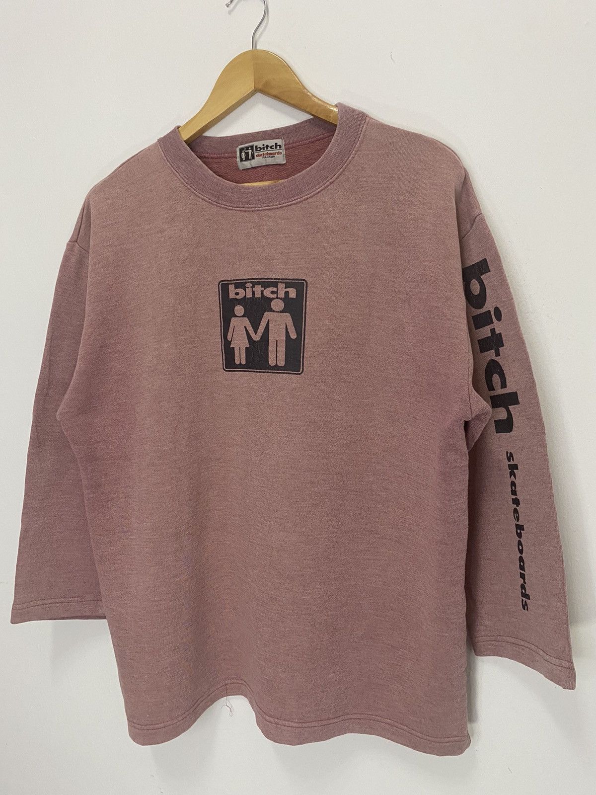 Girl Skateboards Vintage Bitch Skateboard Big Logo Sweatshirt Size US M / EU 48-50 / 2 - 4 Thumbnail