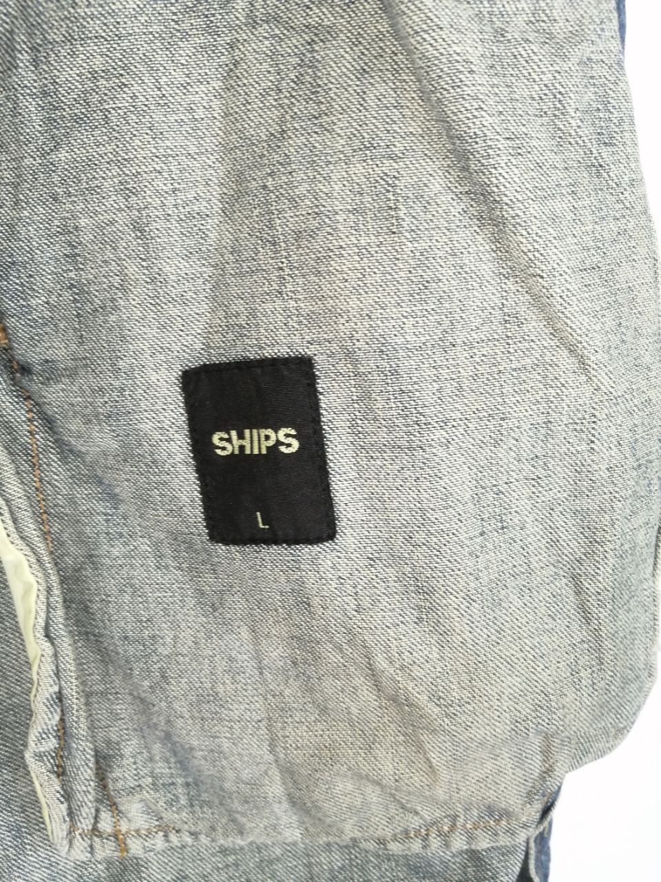 Beauty Beast × Japanese Brand × SHIPS Ships Denim Parkas Size US L / EU 52-54 / 3 - 6 Thumbnail