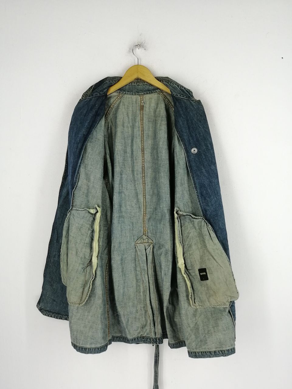 Beauty Beast × Japanese Brand × SHIPS Ships Denim Parkas Size US L / EU 52-54 / 3 - 4 Thumbnail