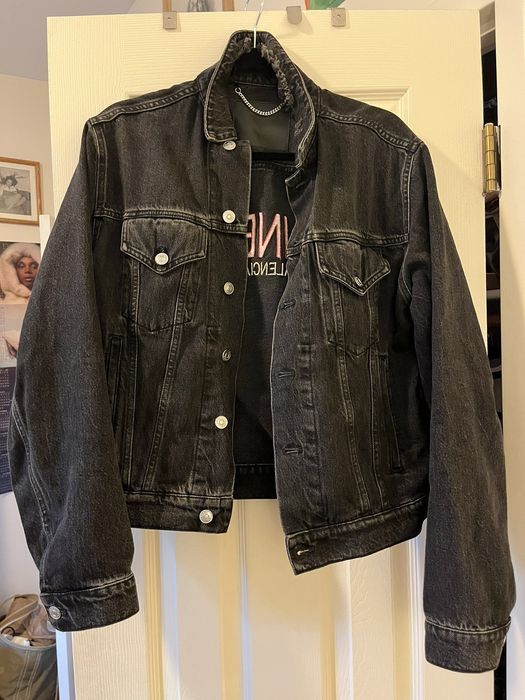 sinners balenciaga denim jacket