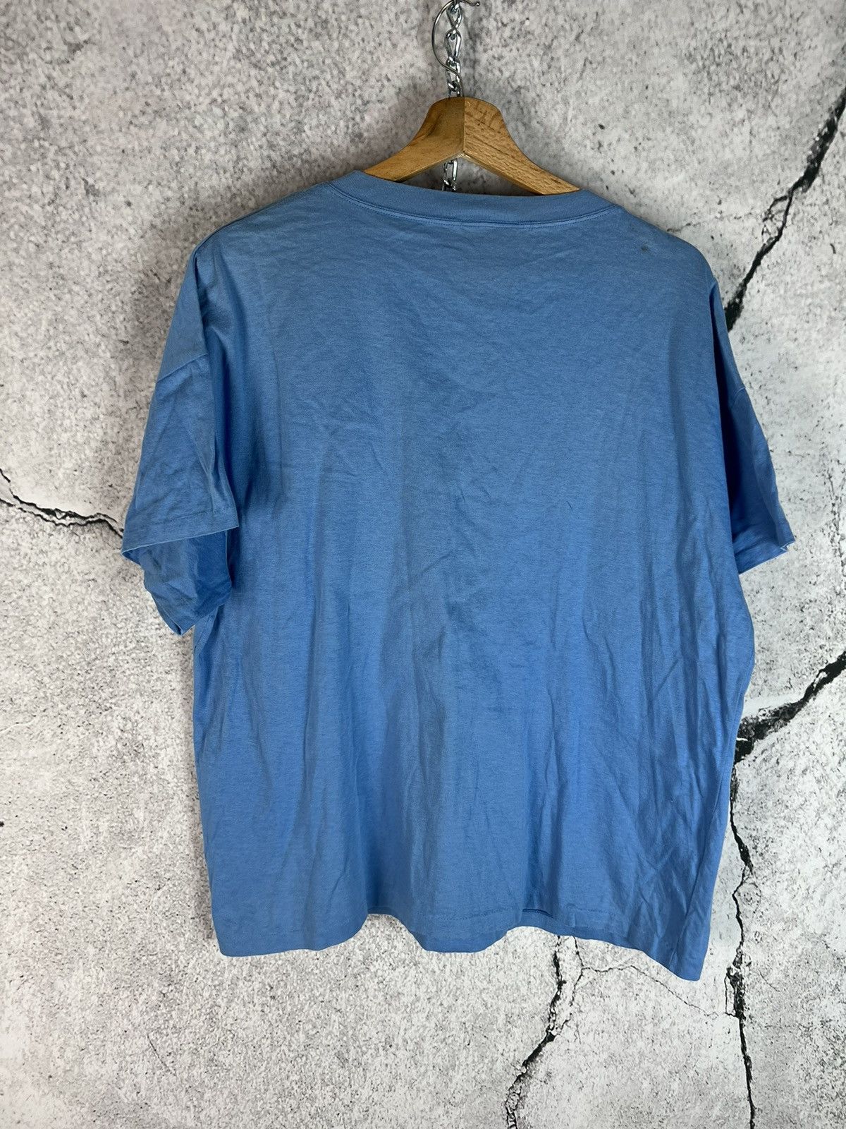 Lacoste × Vintage Vintage 80's Chemise Lacoste T-Shirt baby blue Size US L / EU 52-54 / 3 - 2 Thumbnail