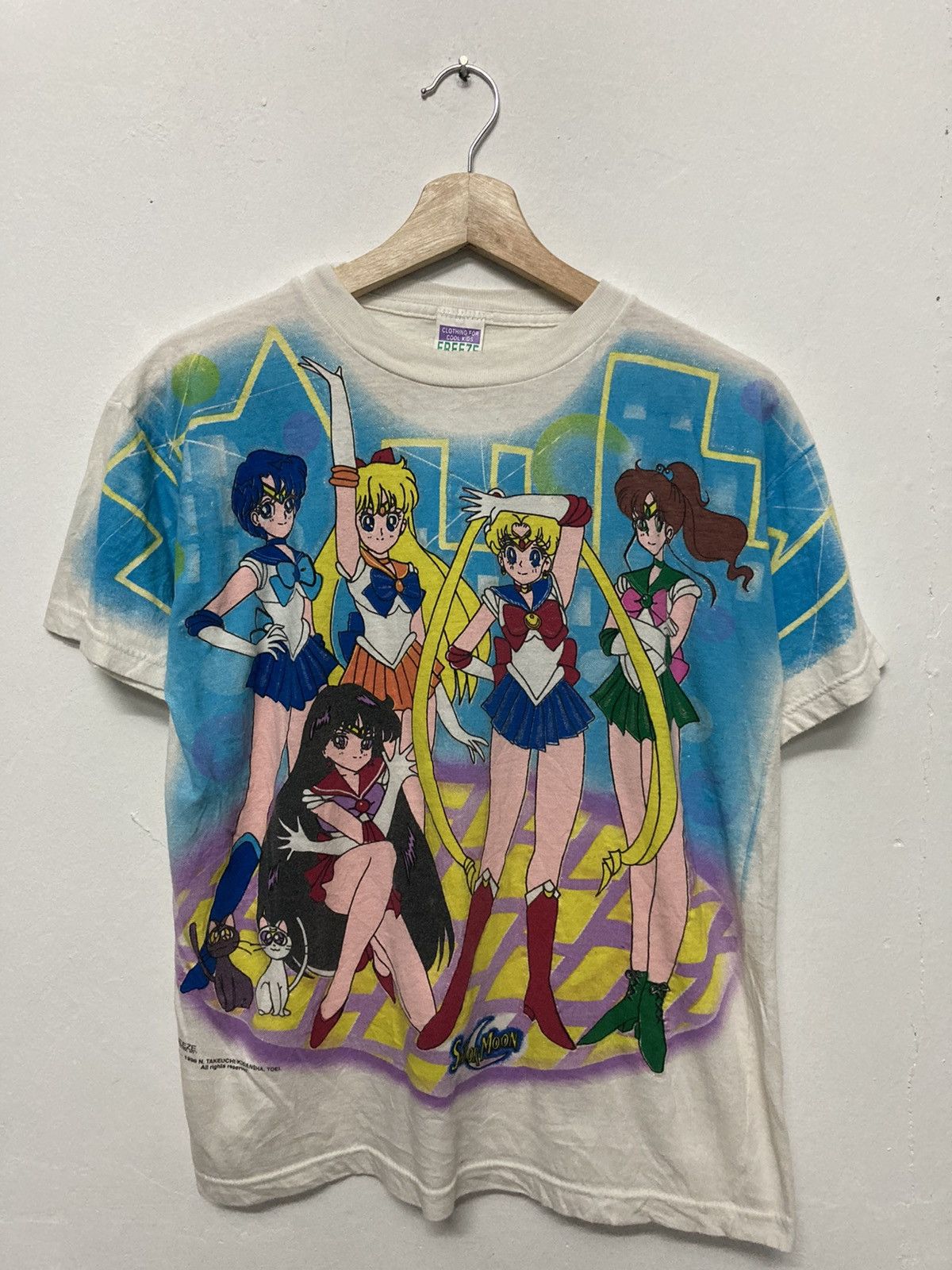 Anime Vintage 1996 Anime Sailormoon Positive Energy T-Shirt Size US S / EU 44-46 / 1 - 1 Thumbnail