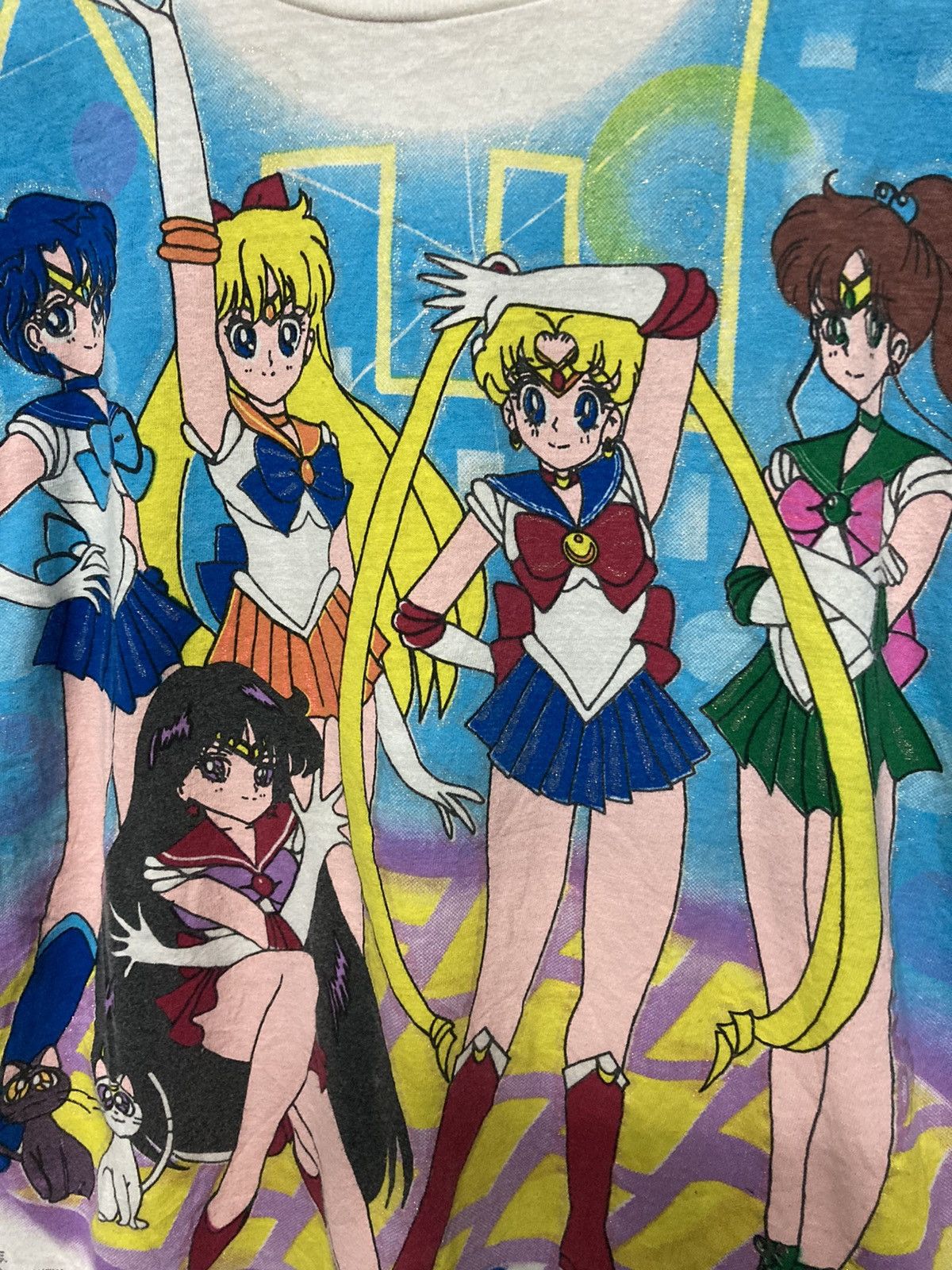 Anime Vintage 1996 Anime Sailormoon Positive Energy T-Shirt Size US S / EU 44-46 / 1 - 4 Thumbnail