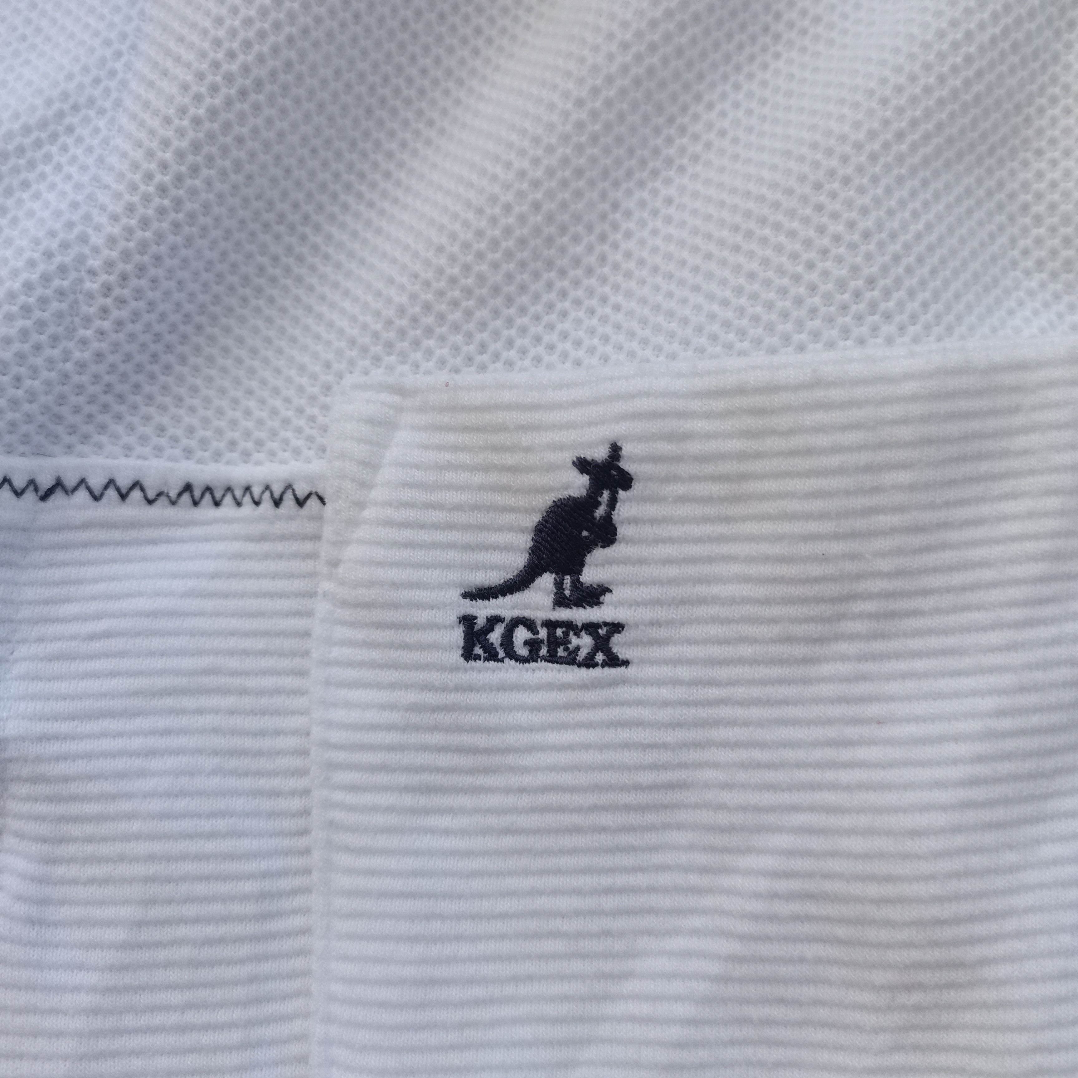 Kangol × Vintage Steals🔥 KANGOL Nova Check Longsleeve Polo Tshirt Size US L / EU 52-54 / 3 - 8 Thumbnail
