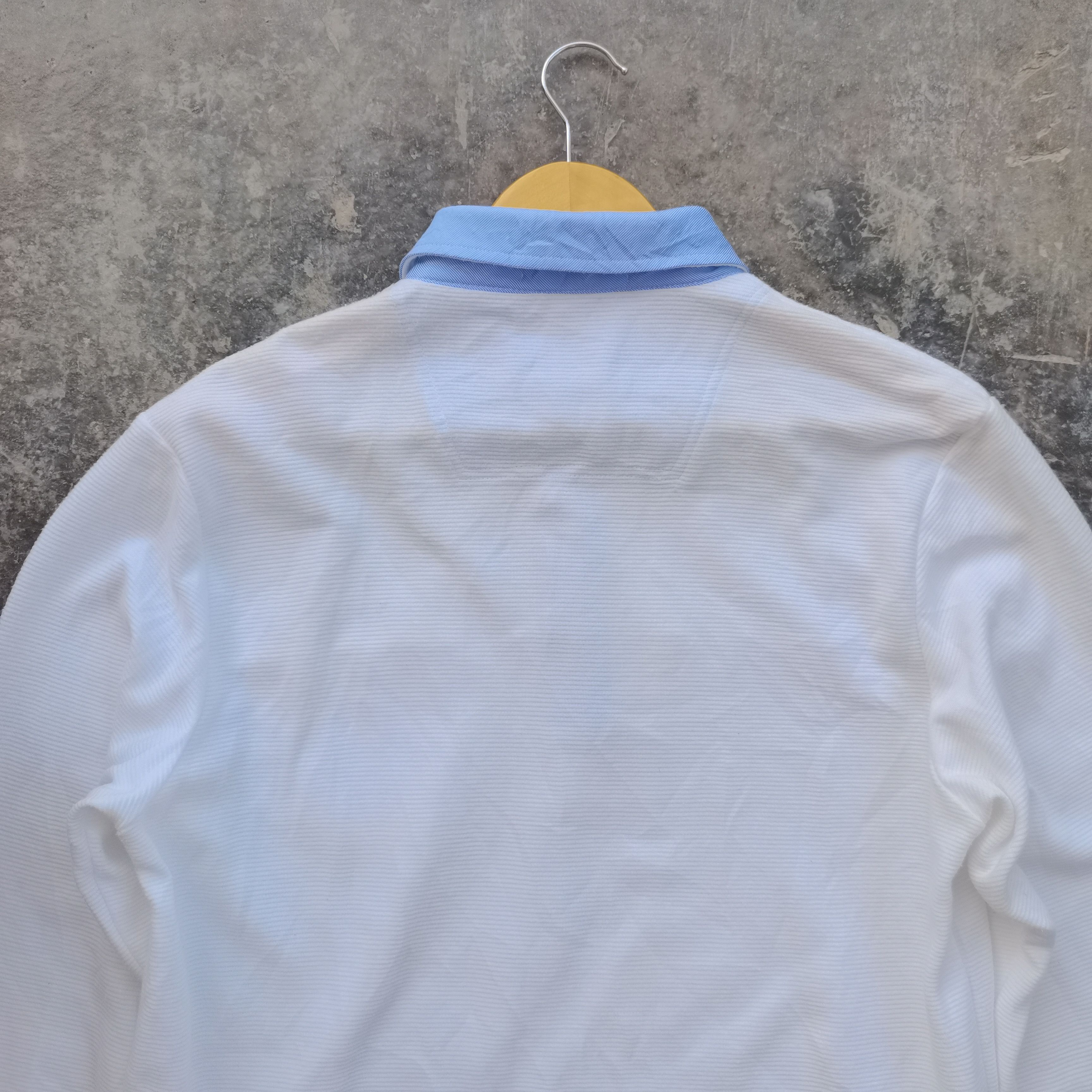 Kangol × Vintage Steals🔥 KANGOL Nova Check Longsleeve Polo Tshirt Size US L / EU 52-54 / 3 - 5 Thumbnail