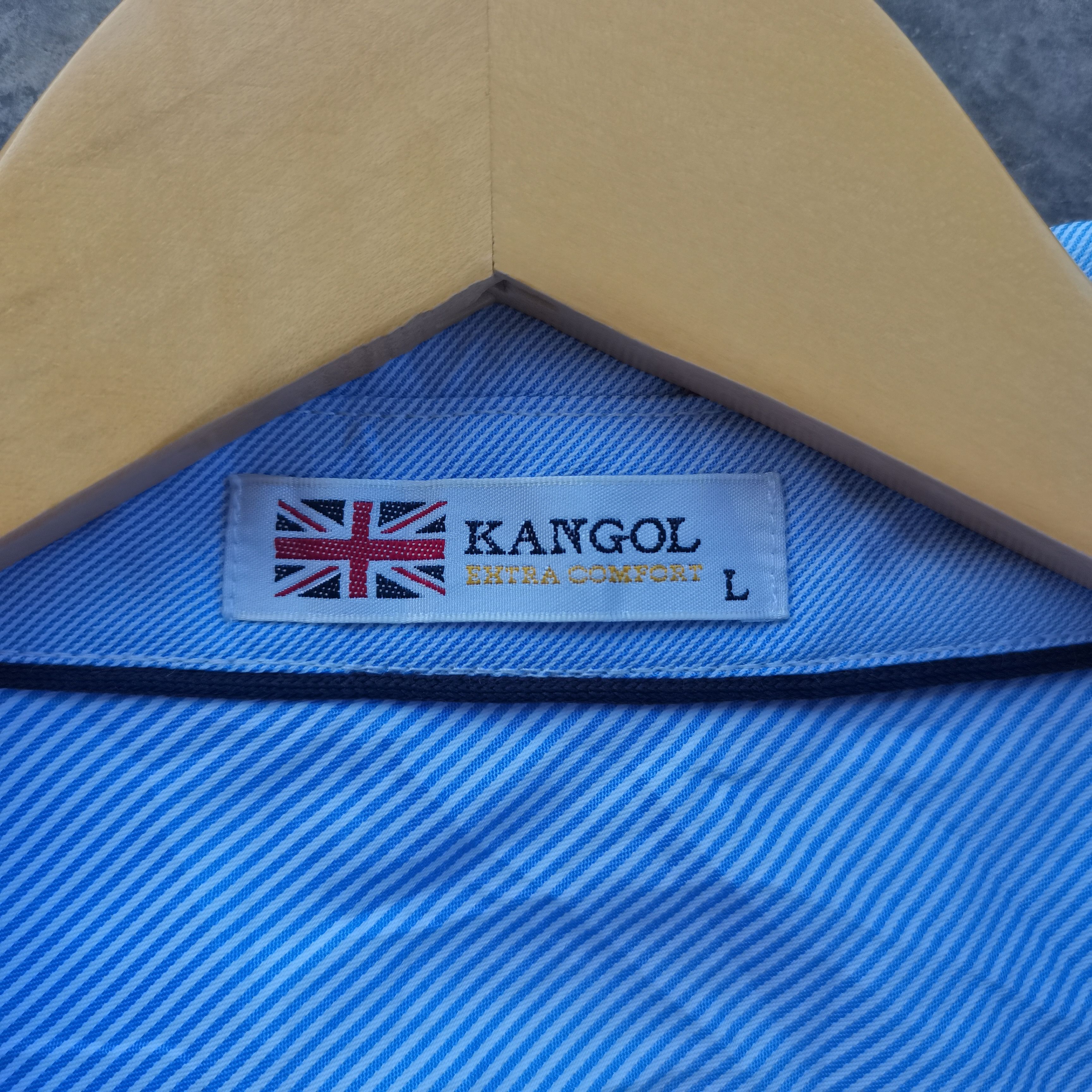 Kangol × Vintage Steals🔥 KANGOL Nova Check Longsleeve Polo Tshirt Size US L / EU 52-54 / 3 - 11 Thumbnail