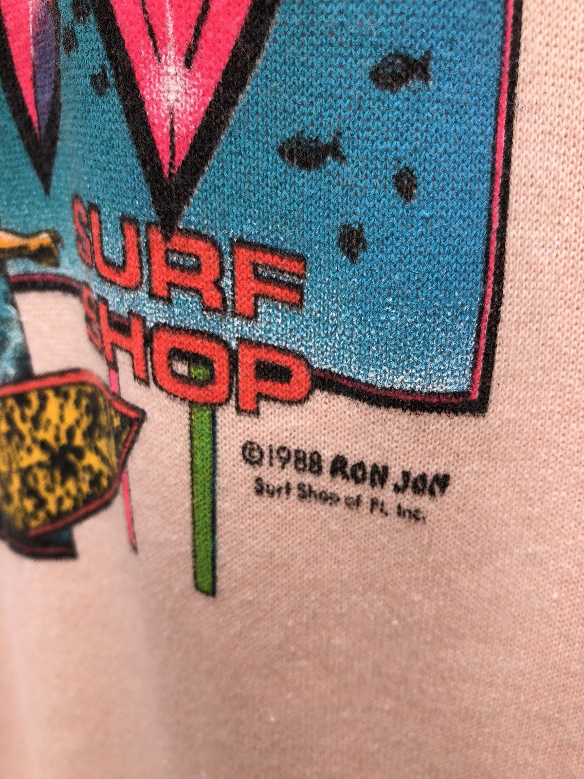 Ron Jon Surf Shop Vintage 1988 Ron Jon Surf Shop Double Side Print Size US XL / EU 56 / 4 - 5 Thumbnail