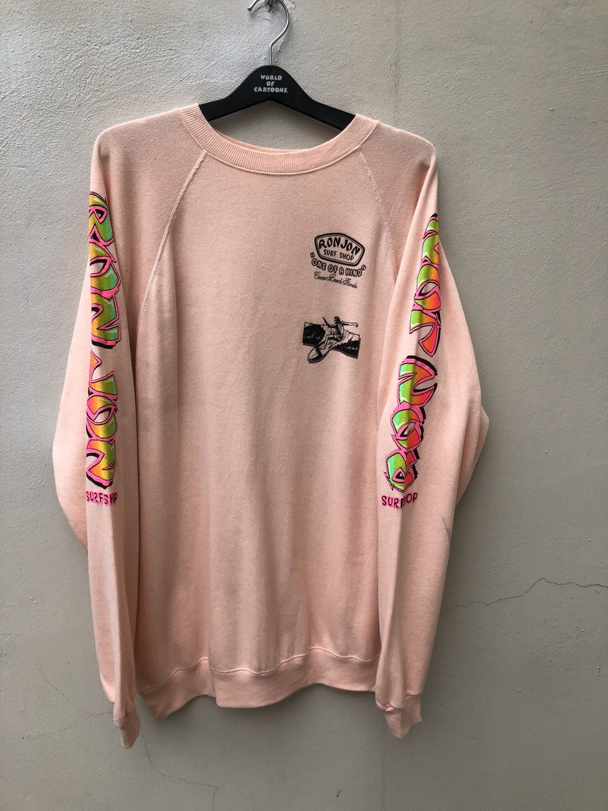 Ron Jon Surf Shop Vintage 1988 Ron Jon Surf Shop Double Side Print Size US XL / EU 56 / 4 - 7 Thumbnail