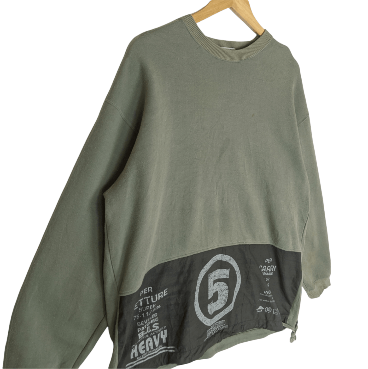 Japanese Brand Japan BIN'S Rap Hip Hop Jumper Sweatshirt Size US XL / EU 56 / 4 - 3 Thumbnail