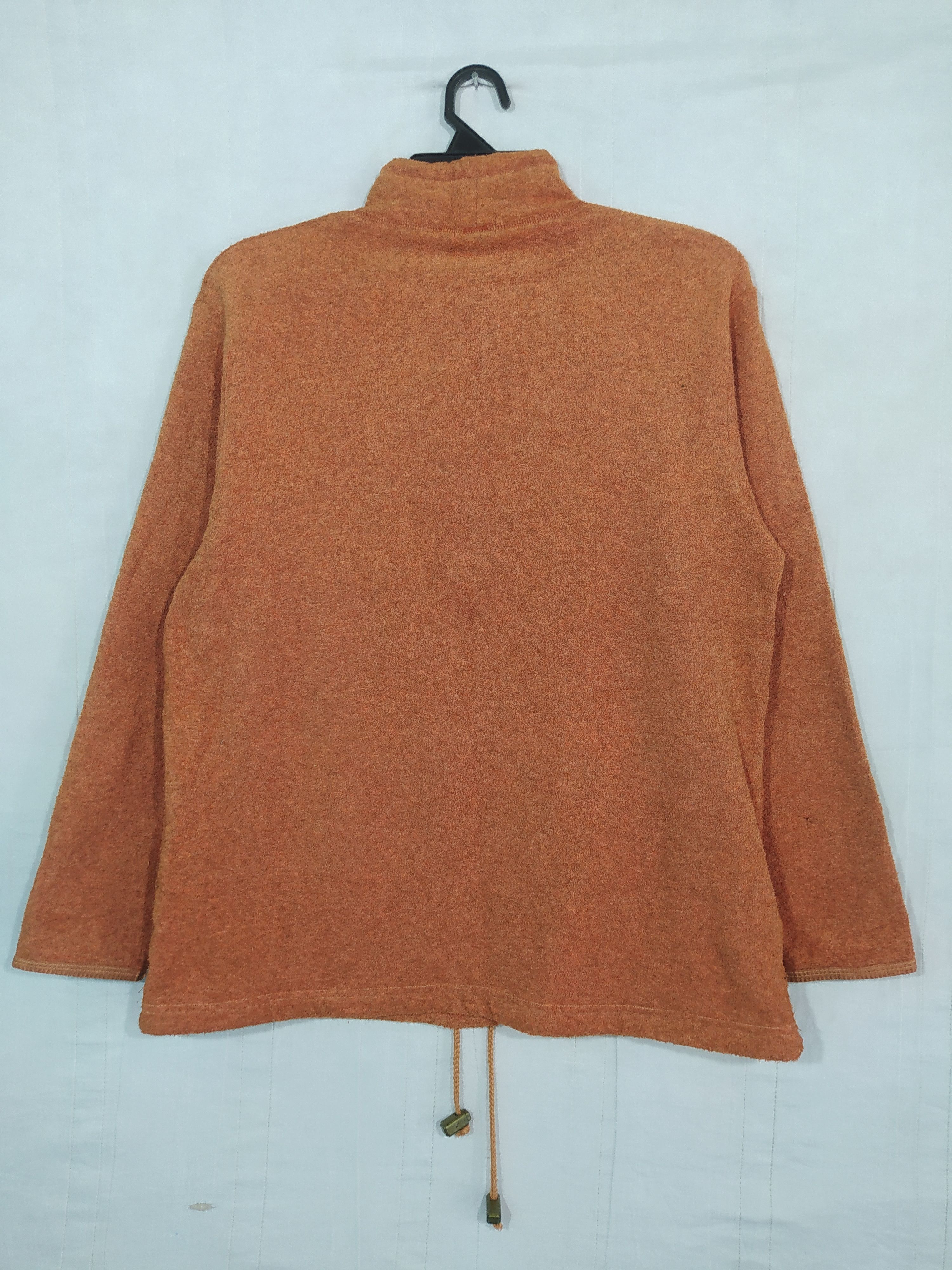 Japanese Brand × Vintage Drawstrings tutle neck sweatshirt Size US M / EU 48-50 / 2 - 2 Thumbnail