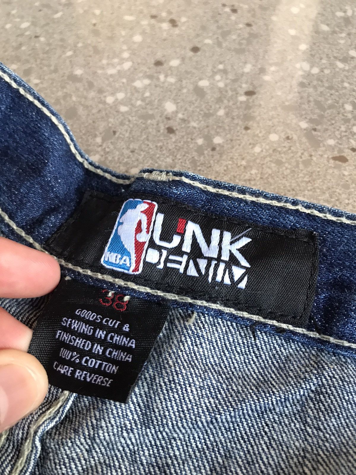 NBA Lebron James Cleveland Cavaliers Denim Jeans Patchwork Size US 38 / EU 54 - 3 Thumbnail