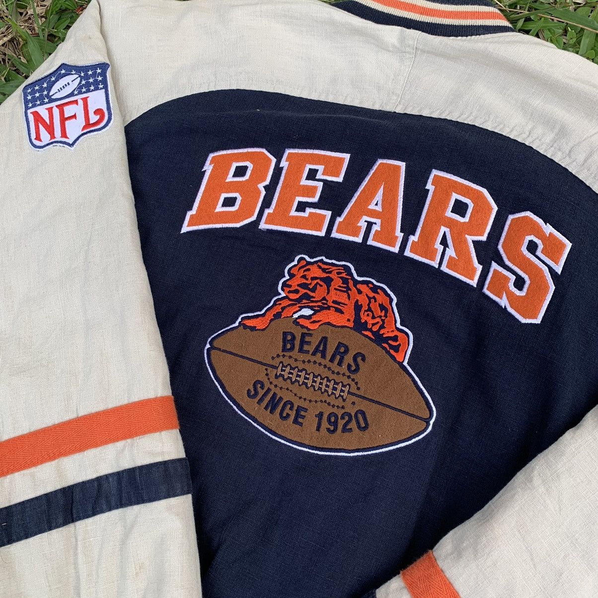 Champion NFL BEARS x Champion vintage varsity style jacket Size US XL / EU 56 / 4 - 8 Thumbnail