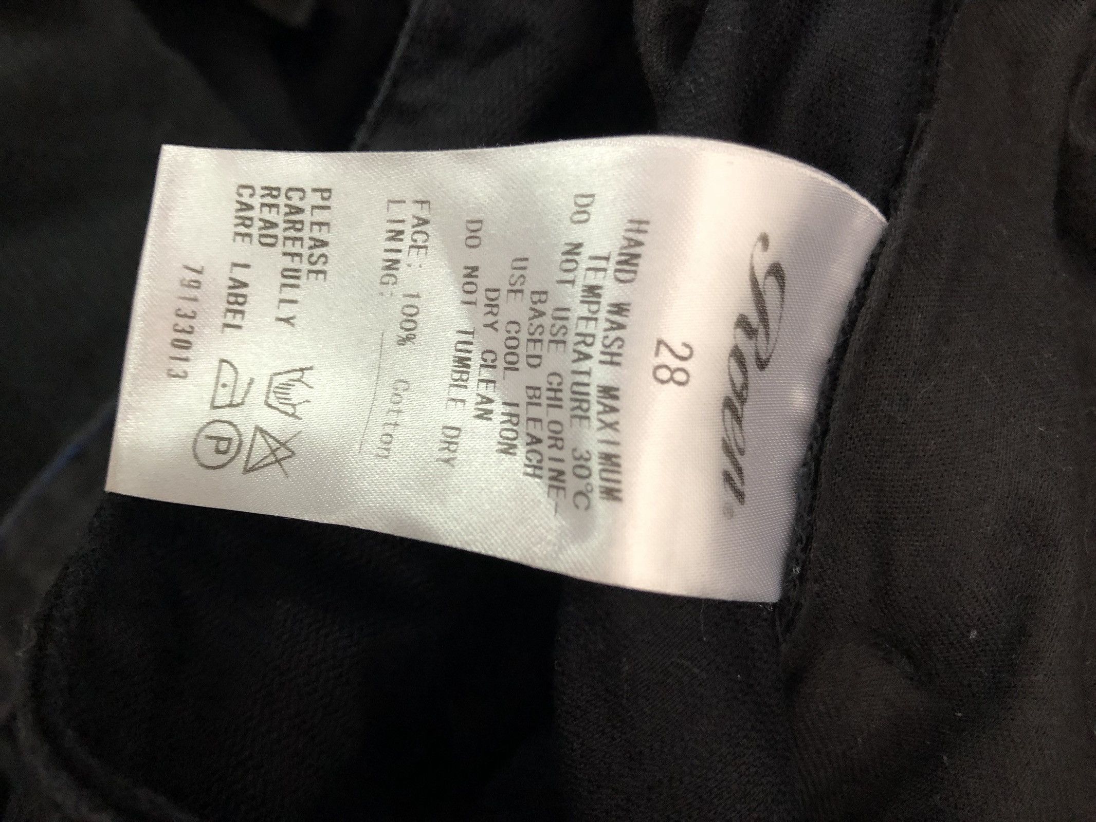 Roen Japan Roen Skull Quilting Knee Baggy Wide Black Cargo Size US 29 - 17 Thumbnail