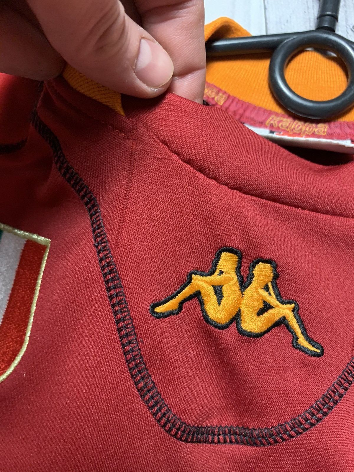 Kappa × Vintage Vintage AC Roma soccer jersey kappa rare size M Size US M / EU 48-50 / 2 - 6 Thumbnail