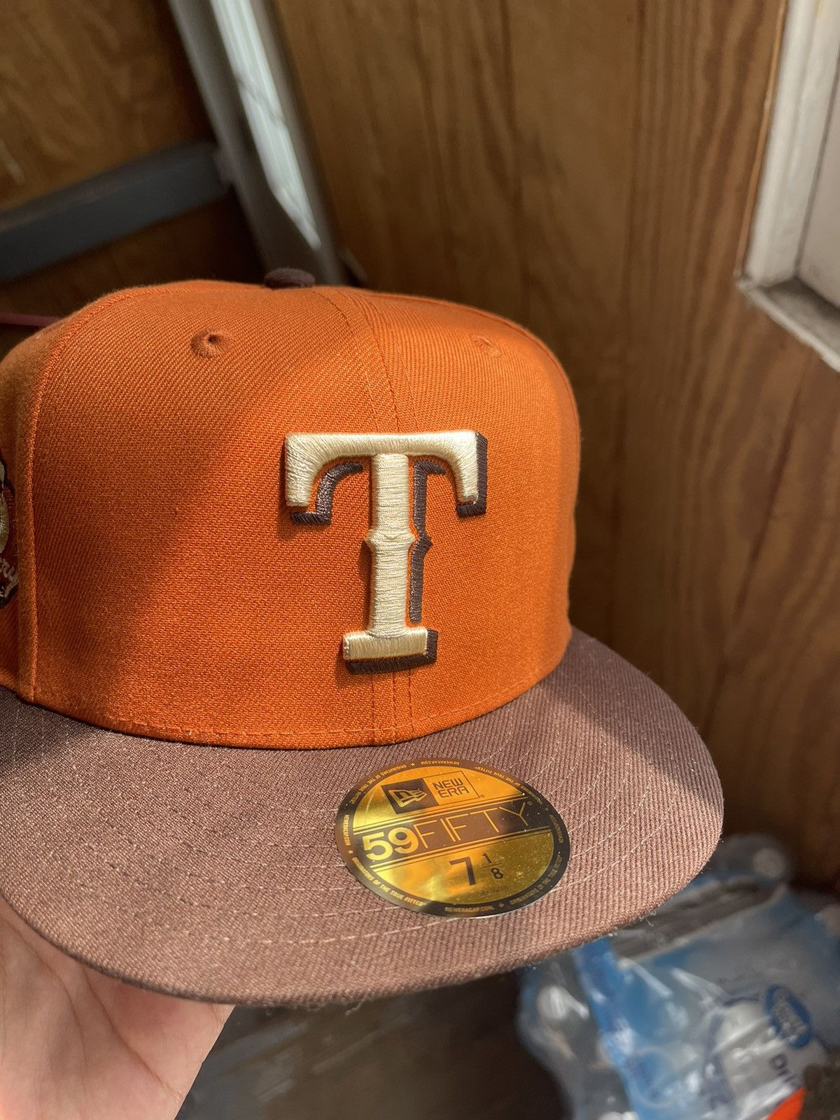 New Era texas rangers fall pack two tone fitted green uv size 7 1/8 Size ONE SIZE - 3 Thumbnail