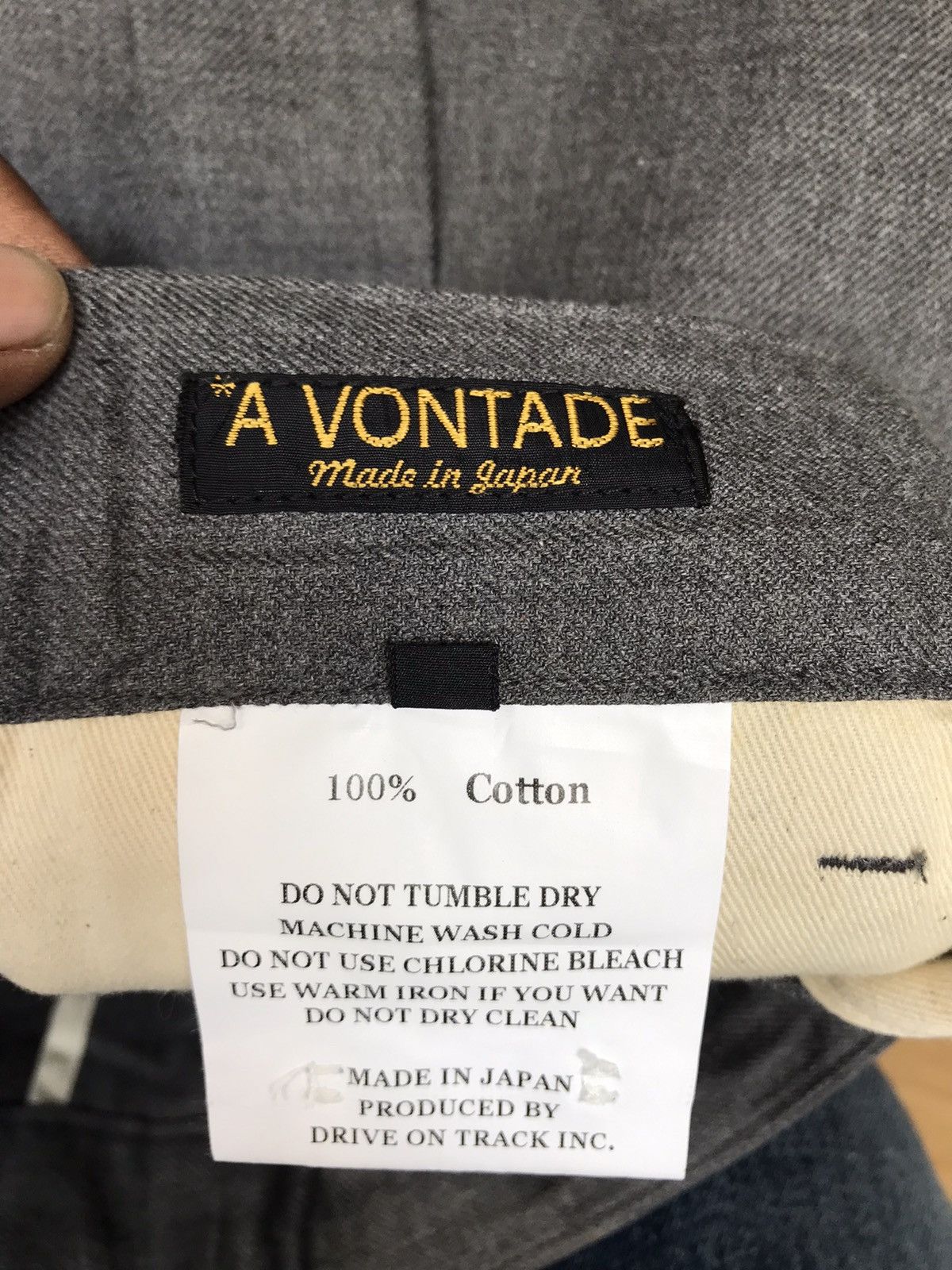*A VONTADE Made in Japan * A VONTADE Drawstring Cropped Trousers Size US 34 / EU 50 - 7 Thumbnail