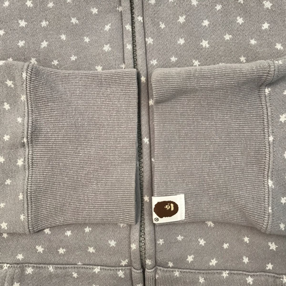 Bape BAPE Star full zip hoodie Gray Size US M / EU 48-50 / 2 - 3 Thumbnail