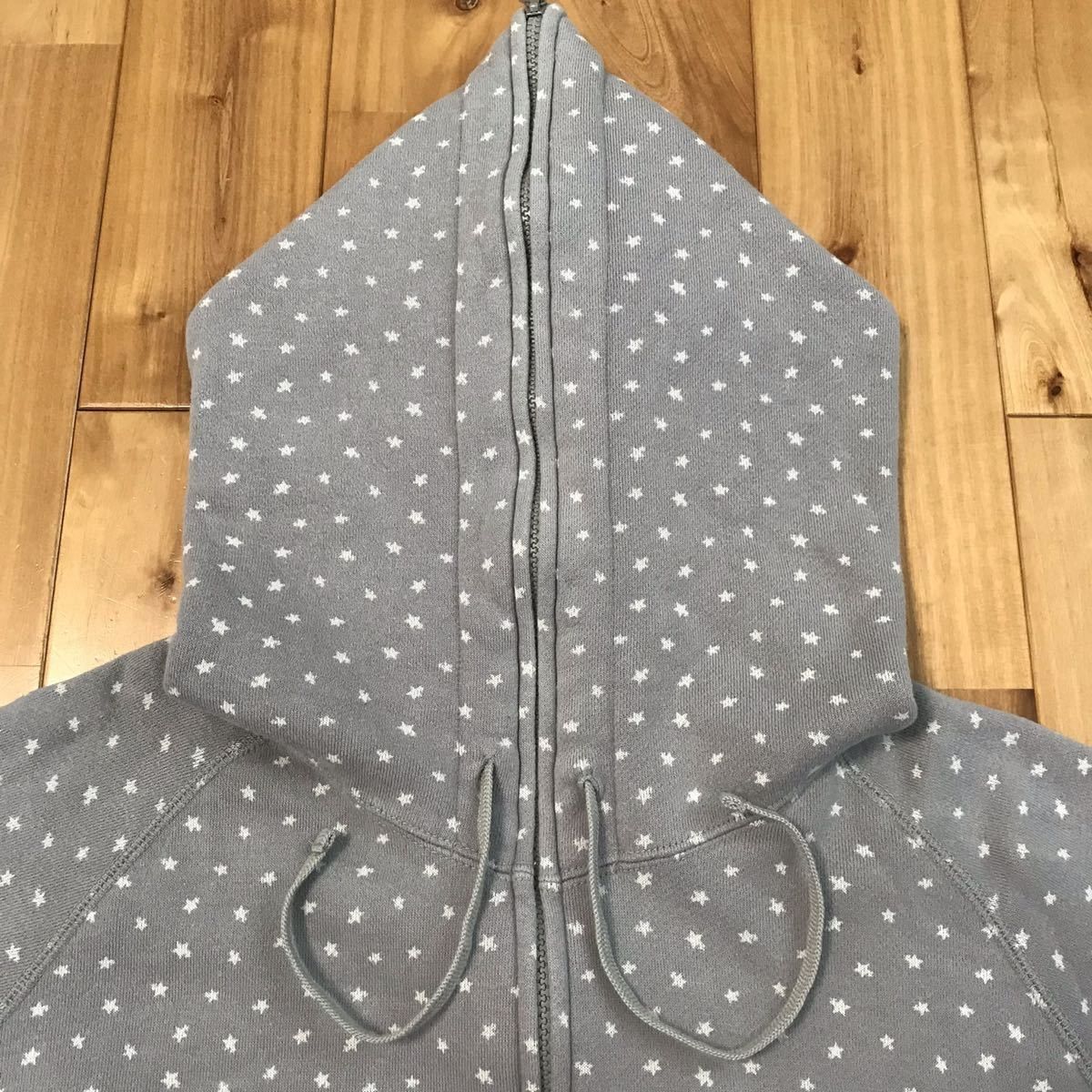 Bape BAPE Star full zip hoodie Gray Size US M / EU 48-50 / 2 - 2 Thumbnail
