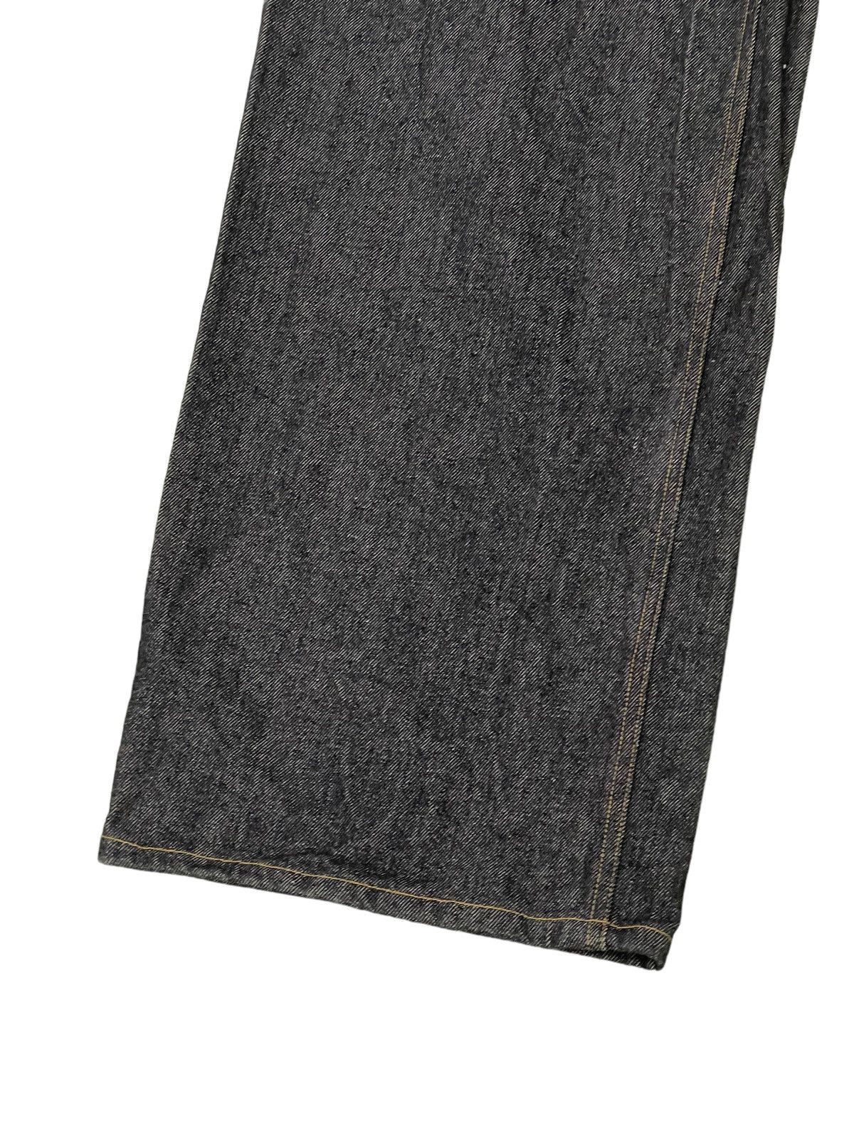 Japanese Brand Wide Leg Baggy Denim Nivety Japan Multizipped 4🟦1 Size US 31 - 5 Thumbnail