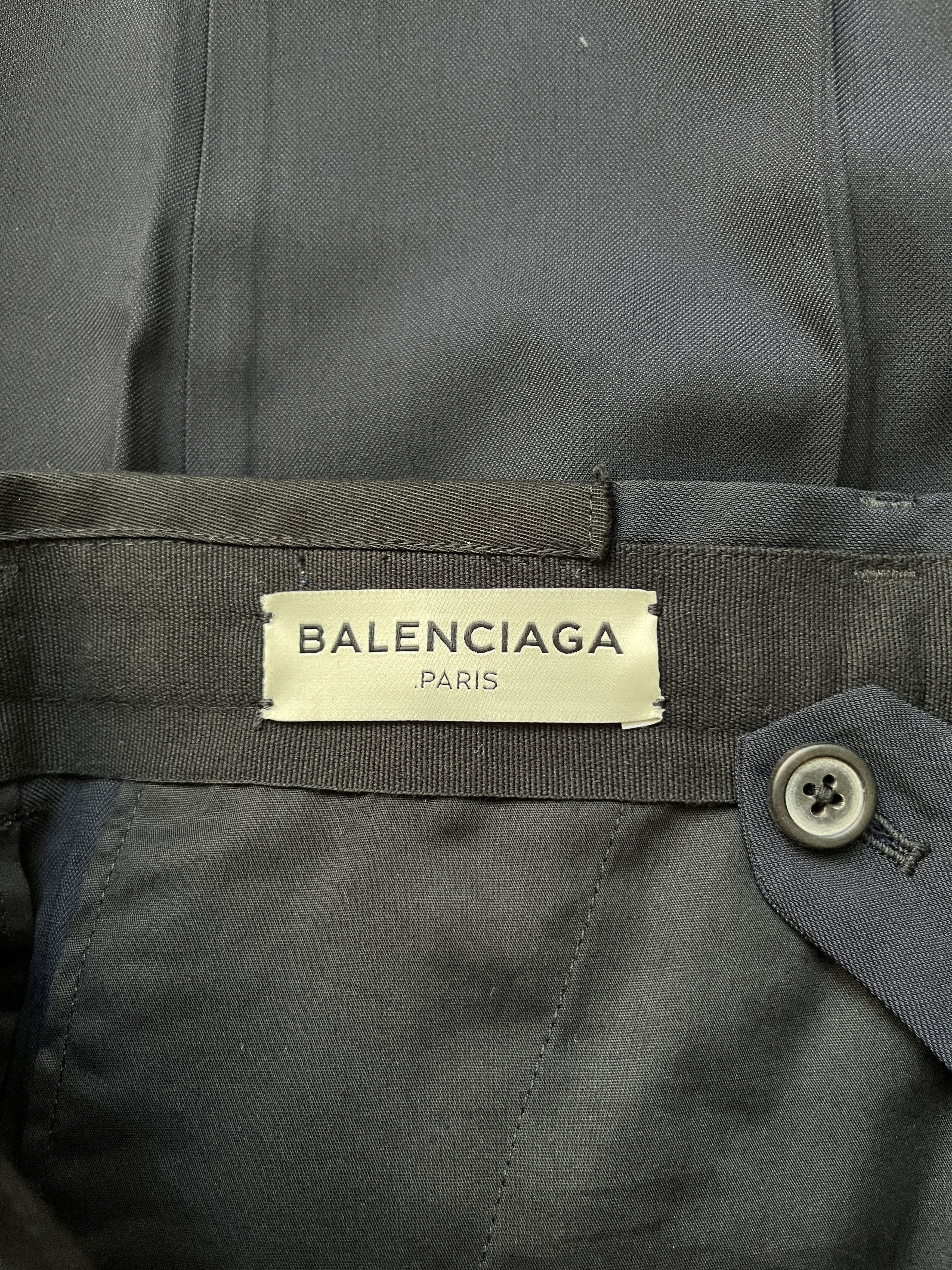 Balenciaga ⚡️QUICK SALE⚡️Sample Balenciaga Demna Midnight Blue Pants Size US 30 / EU 46 - 3 Thumbnail