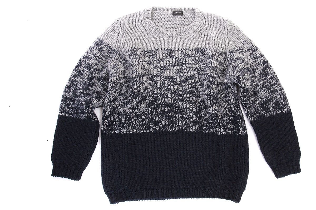 Jil Sander Jil sander by Raf simons Gradient Knit Sweater | Grailed