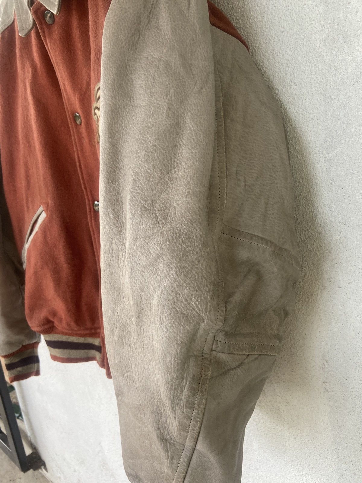 Vintage Vintage Men’s Flandre Winner Award Leather Varsity Jacket Size US M / EU 48-50 / 2 - 7 Thumbnail