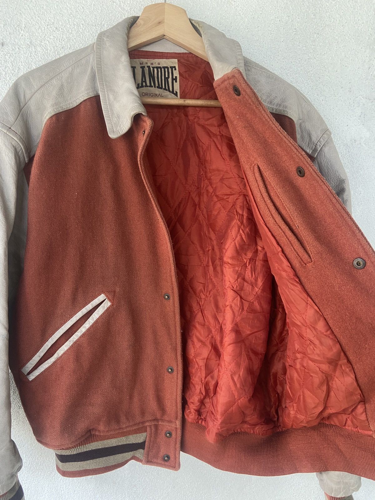 Vintage Vintage Men’s Flandre Winner Award Leather Varsity Jacket Size US M / EU 48-50 / 2 - 5 Thumbnail