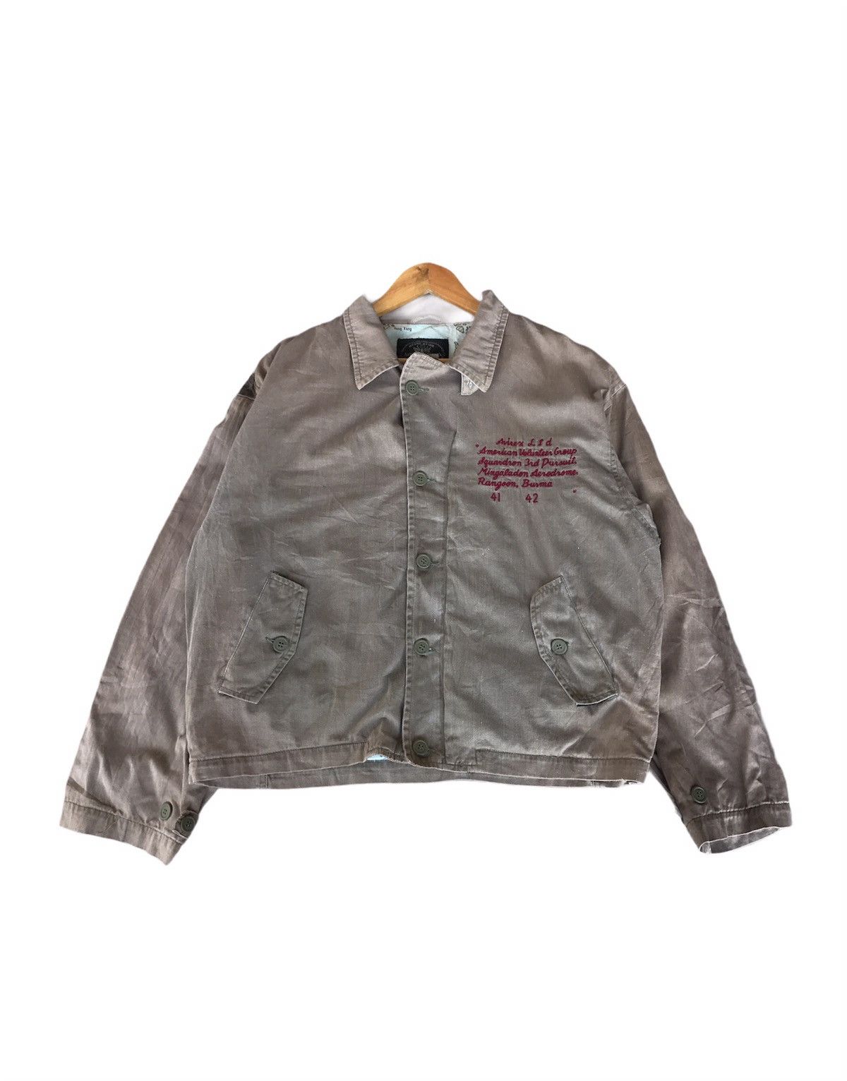Avirex × Vintage Vintage 80s Avirex Officer Jacket Us Military Army HBT Size US S / EU 44-46 / 1 - 2 Thumbnail