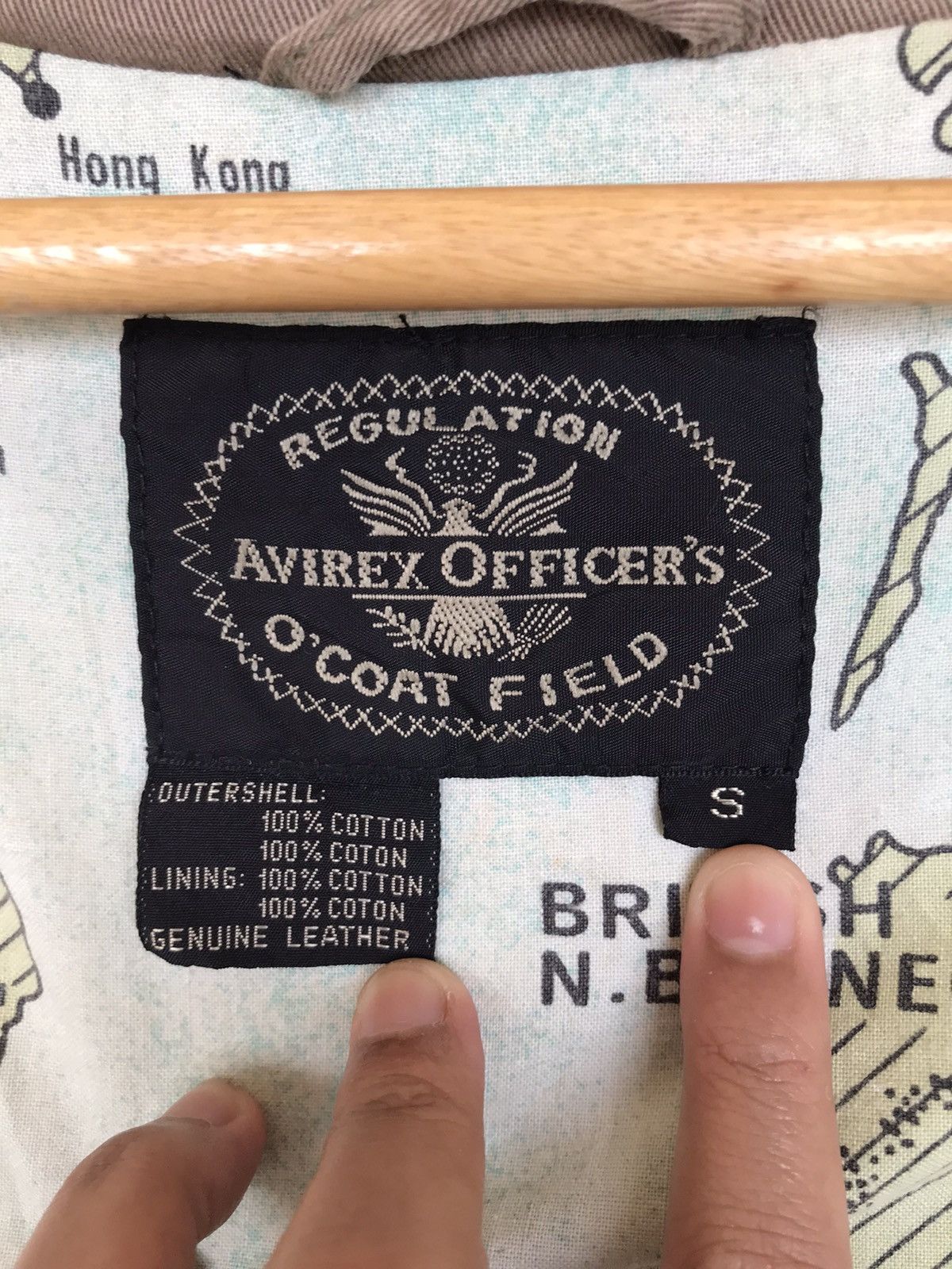 Avirex × Vintage Vintage 80s Avirex Officer Jacket Us Military Army HBT Size US S / EU 44-46 / 1 - 4 Thumbnail